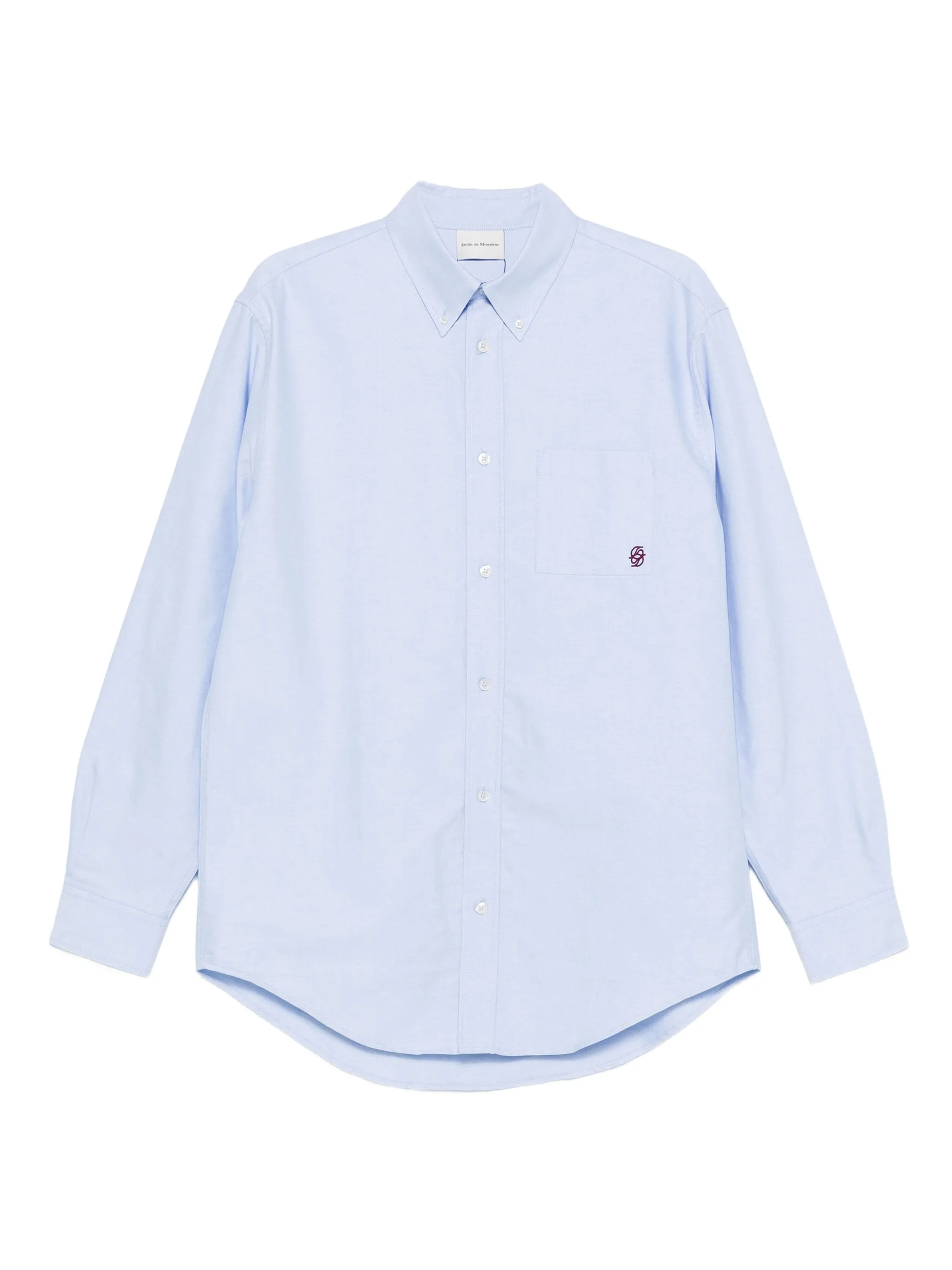 DROLE DE MONSIEUR Shirts Blue HSH240CO225LBE (Drôle De Monsieur / シャツ・ブラウス ) | Drôle De Monsieur (ドロールドムッシュ)