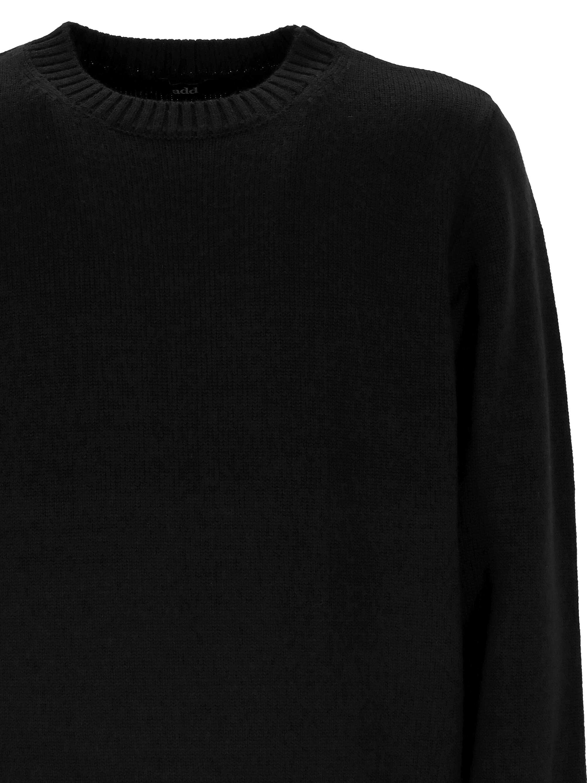 Add Sweaters Black 12AMLN678506 (add / ニット・セーター・カーディガン ) | add (エーディーディー)(1)