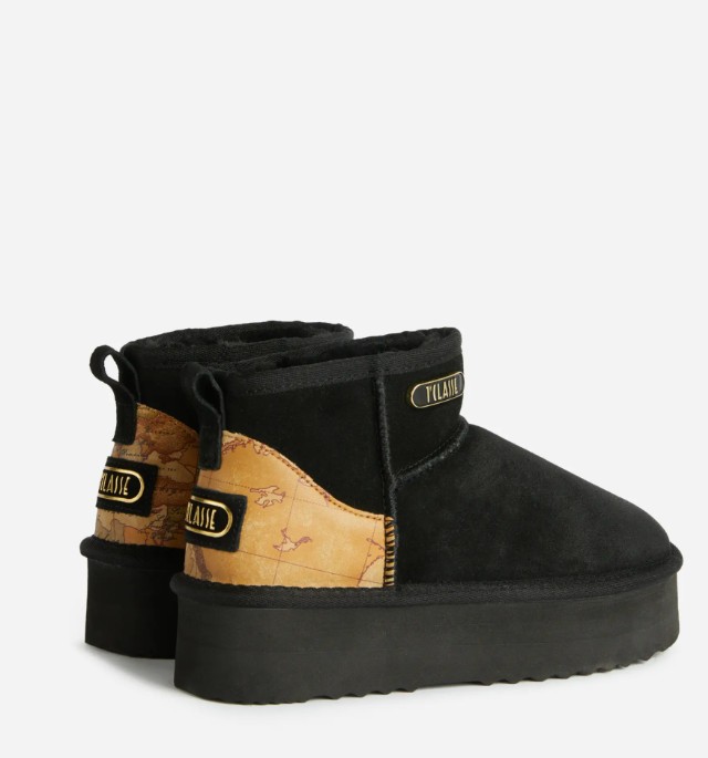 Alviero Martini Boots Black 1262417B0001 (ALVIERO MARTINI 1a CLASSE / ブーツ ) | ALVIERO MARTINI 1a CLASSE (アルヴィエロ マルティーニ プリマ クラッセ)(2)