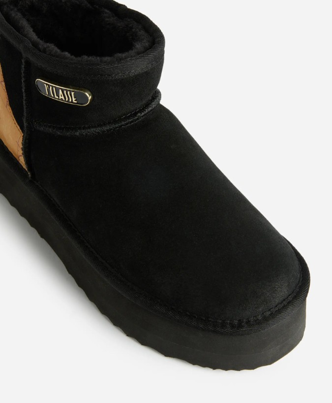 Alviero Martini Boots Black 1262417B0001 (ALVIERO MARTINI 1a CLASSE / ブーツ ) | ALVIERO MARTINI 1a CLASSE (アルヴィエロ マルティーニ プリマ クラッセ)(3)