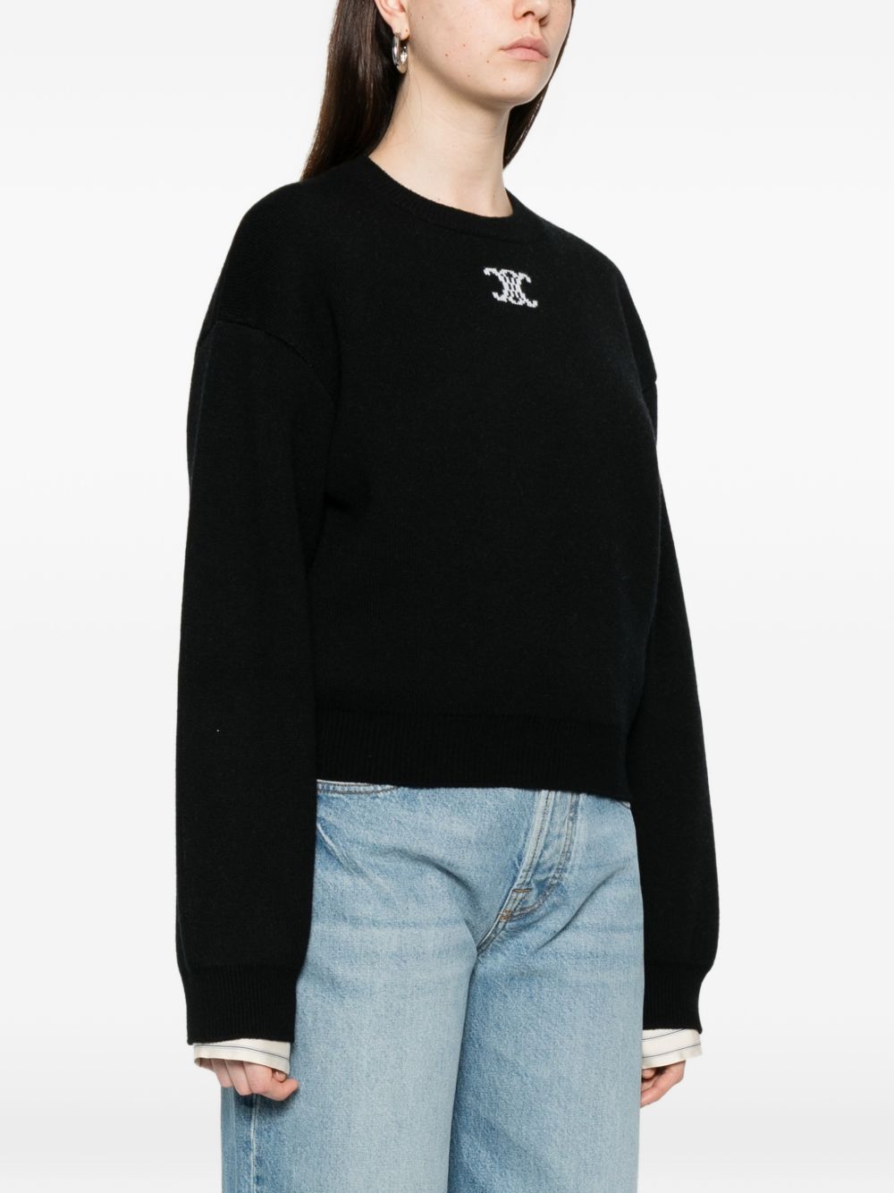 CELINE CAPSULE Sweaters Black RY0M40X7338OF (CELINE / ニット・セーター・カーディガン ) | CELINE (セリーヌ)(3)