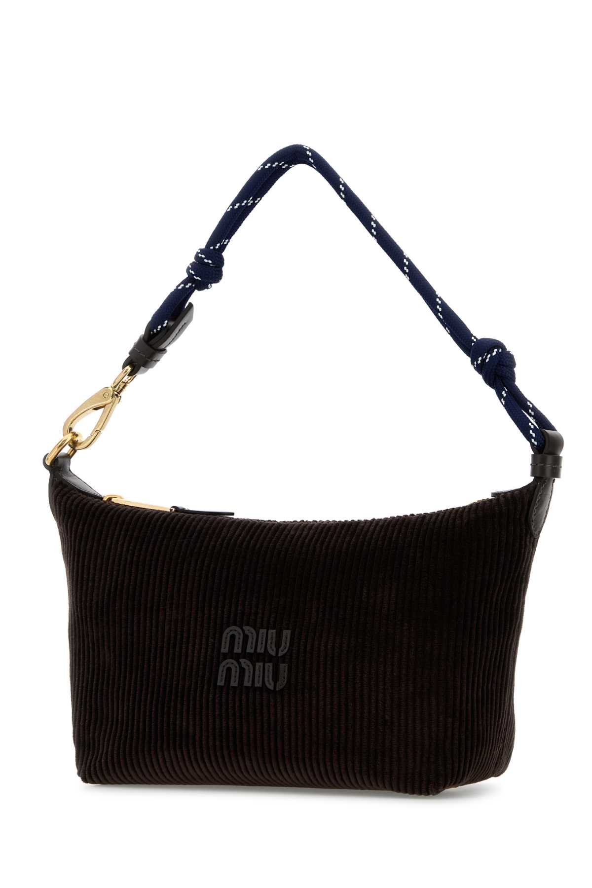 Dark brown corduroy shoulder bag 5NE8412IG4F0A32 (MIU MIU / ハンドバッグ・ショルダーバッグ ) | MIU MIU (ミュウミュウ)(1)