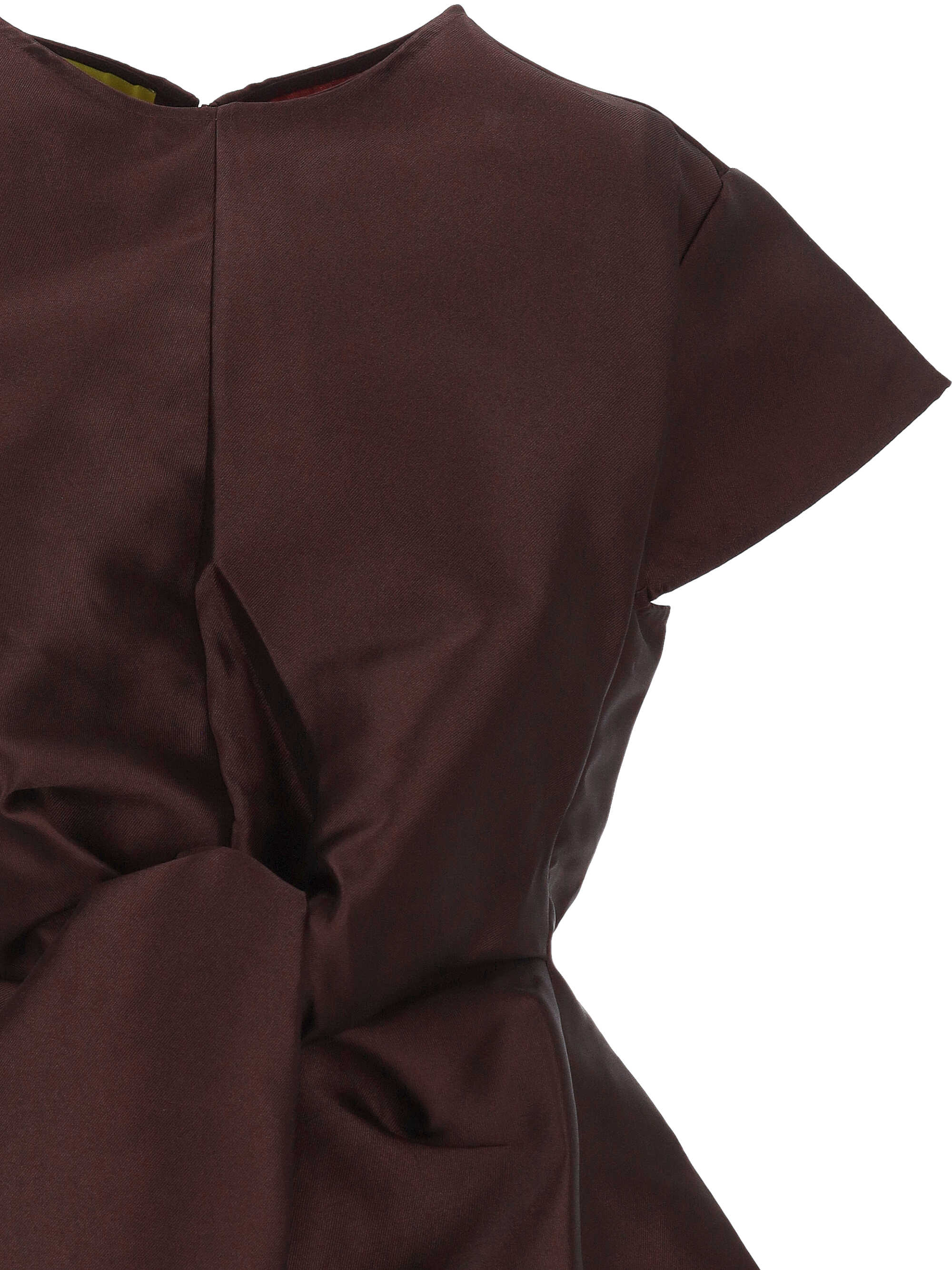 Marques Almeida Top Purple AW25TP0699MKBYBURGUNDY (MARQUES ALMEIDA / シャツ・ブラウス ) | MARQUES ALMEIDA (マルケス アルメイダ)(1)