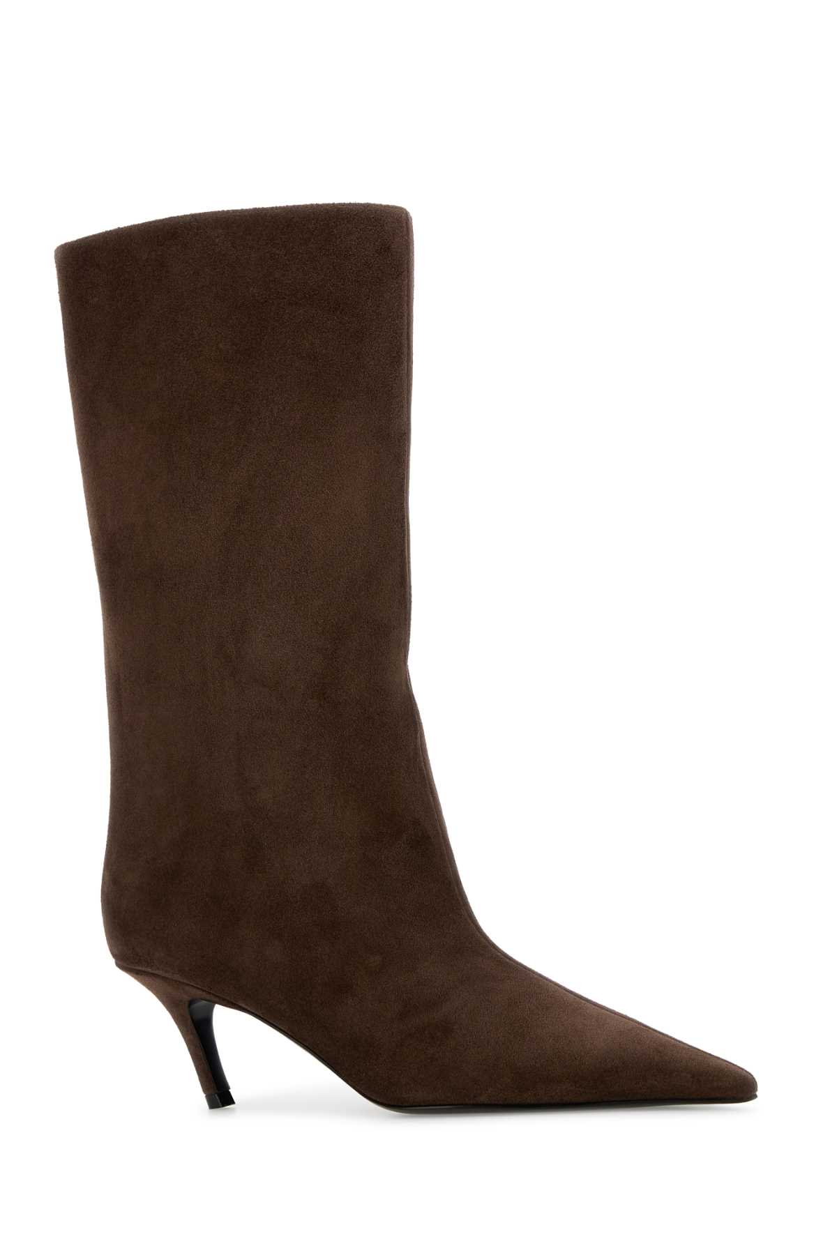 Brown suede Fiona boots FIONABOOTCOF60MSLAHE (AMINA MUADDI / ブーツ ) | AMINA MUADDI (アミナ モアディ)(1)