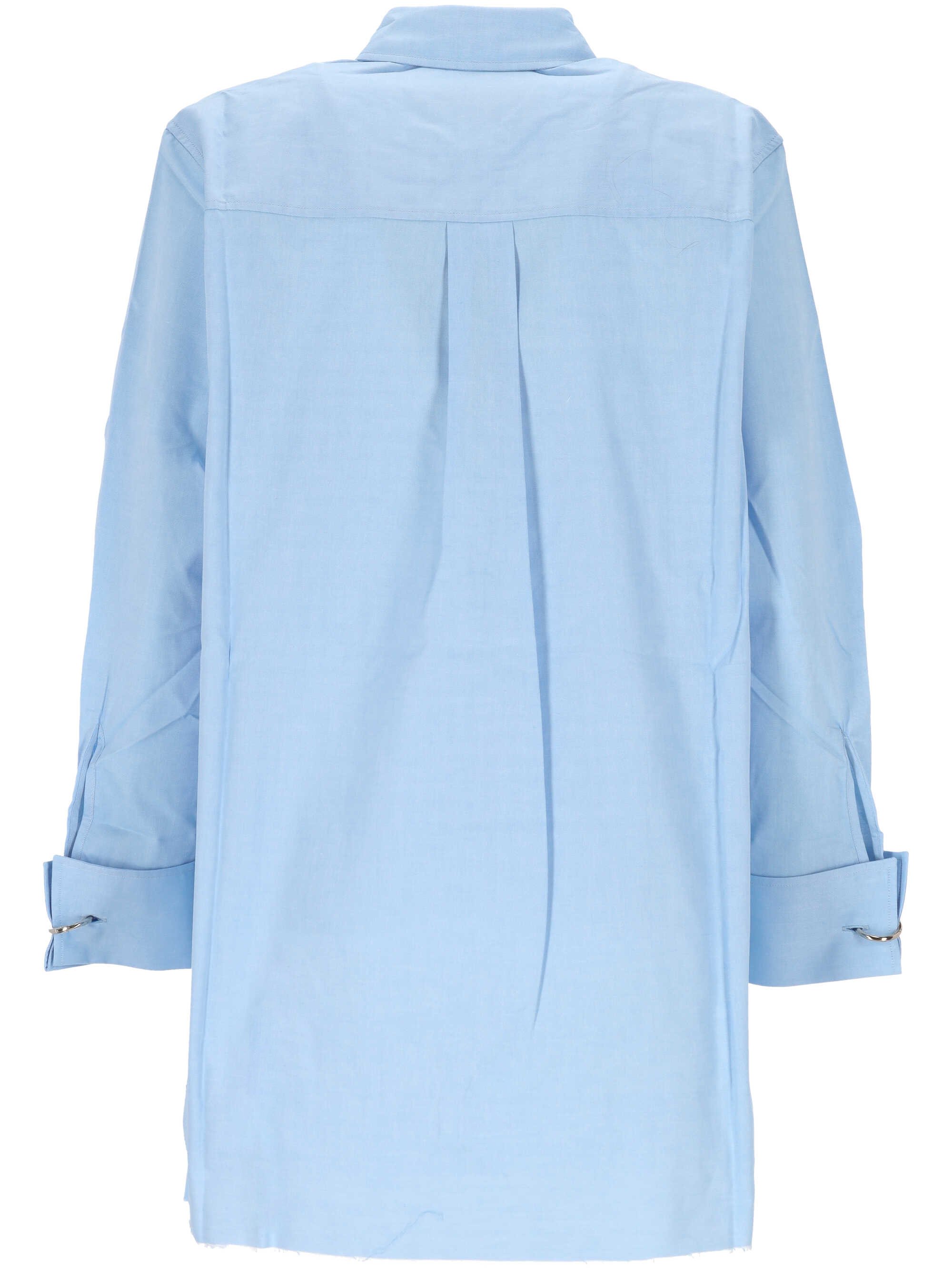 Marques Almeida Shirts AW25TP0706SHTBLBLUE (MARQUES ALMEIDA / シャツ・ブラウス ) | MARQUES ALMEIDA (マルケス アルメイダ)(2)