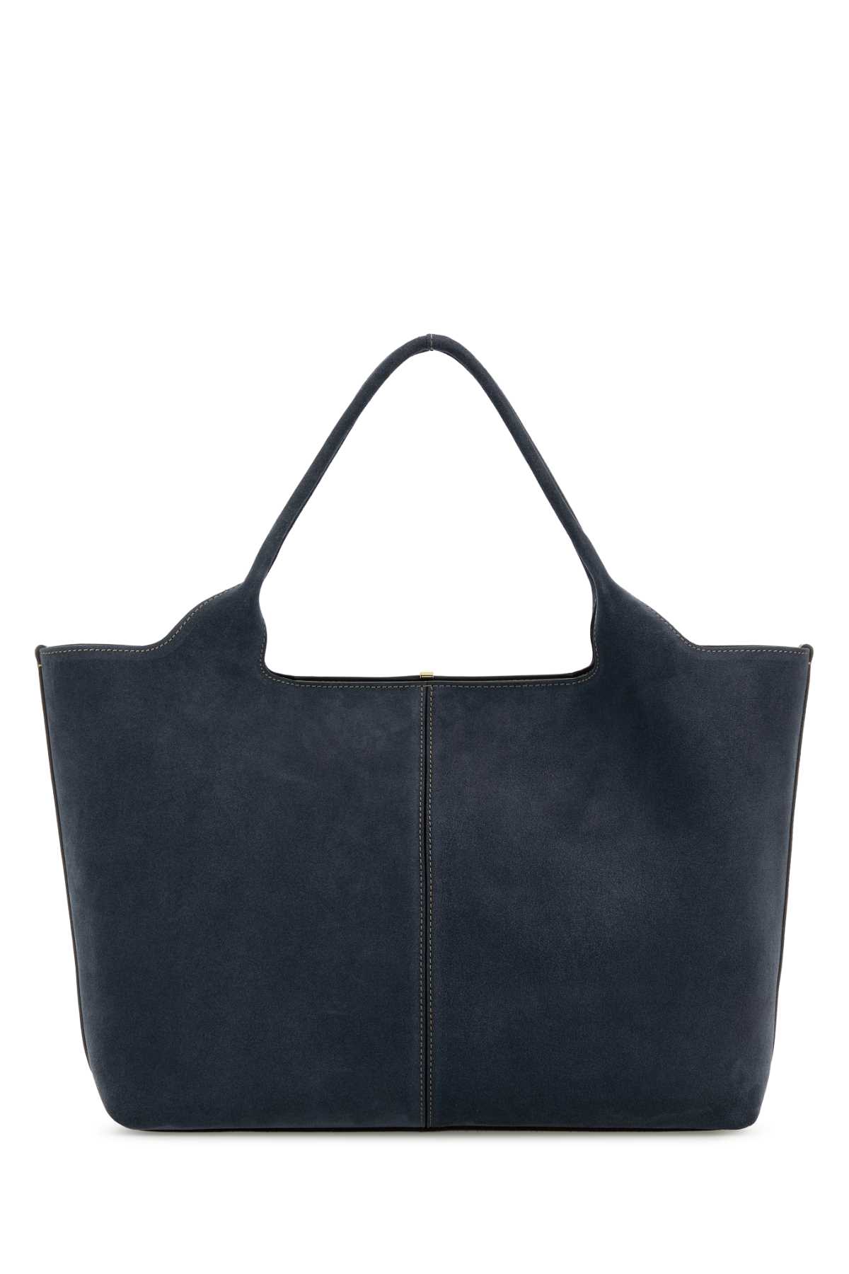 Navy blue suede shopping bag XBWEBRA0250XBLU604 (Tod's / ハンドバッグ・ショルダーバッグ ) | Tod's (トッズ)(2)