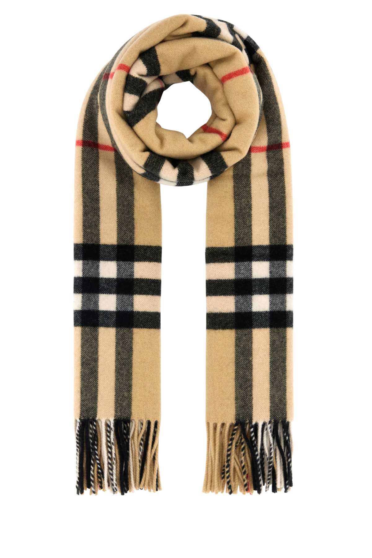 Embroidered cashmere scarf 8117674A2021 (Burberry / スカーフ・マフラー ) | Burberry (バーバリー)