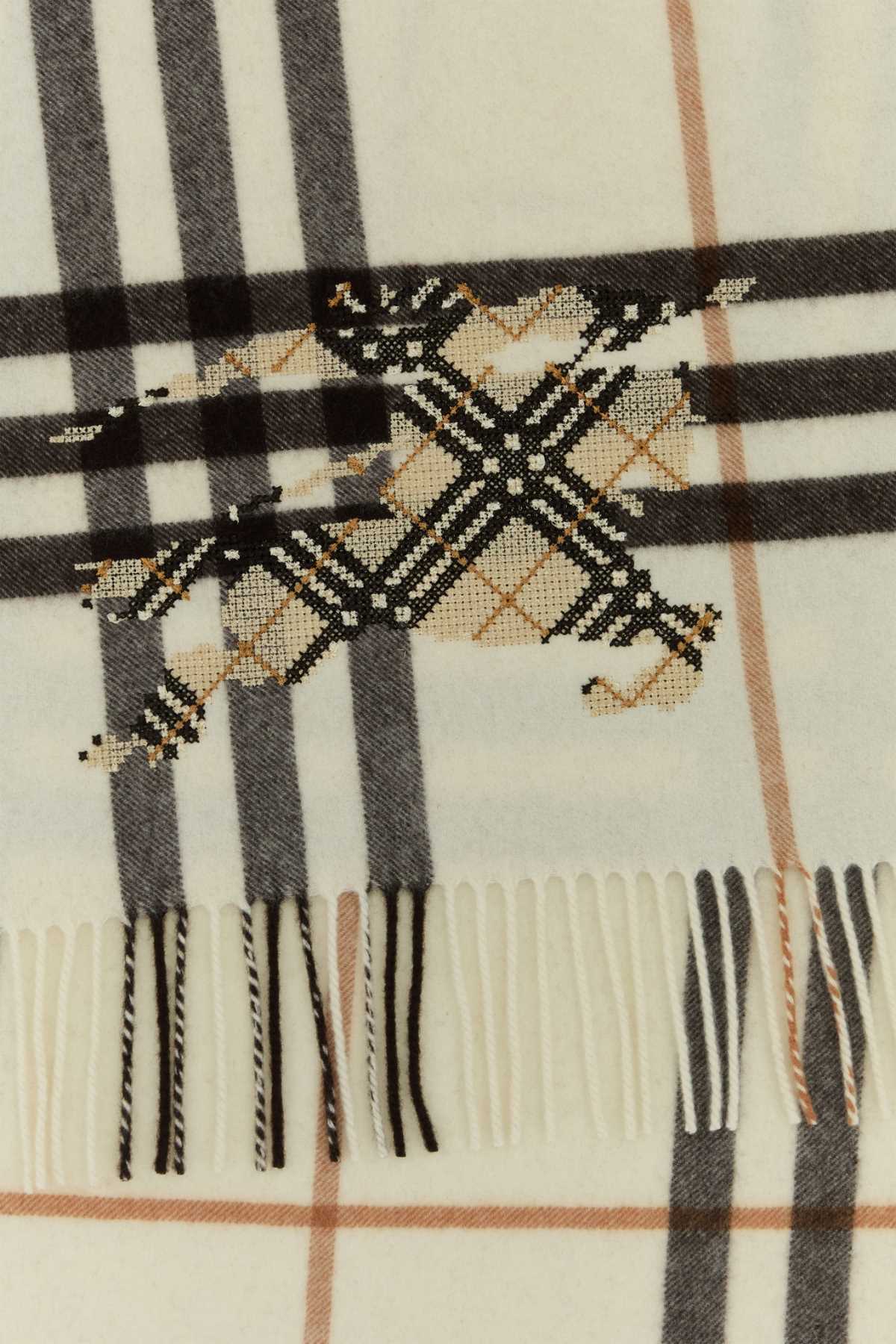 Embroidered cashmere scarf 8117676B9707 (Burberry / スカーフ・マフラー ) | Burberry (バーバリー)(1)