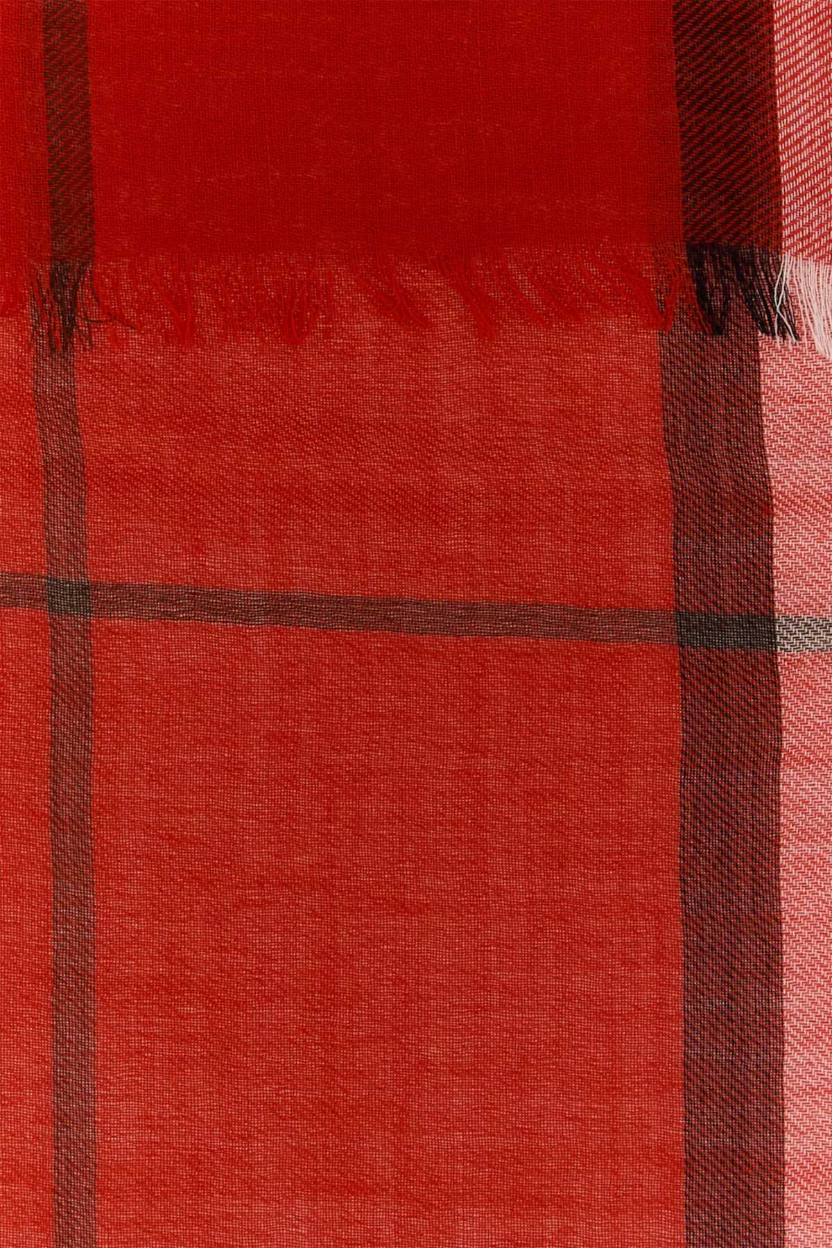 Embroidered wool scarf 8112464C3383 (Burberry / スカーフ・マフラー ) | Burberry (バーバリー)(1)