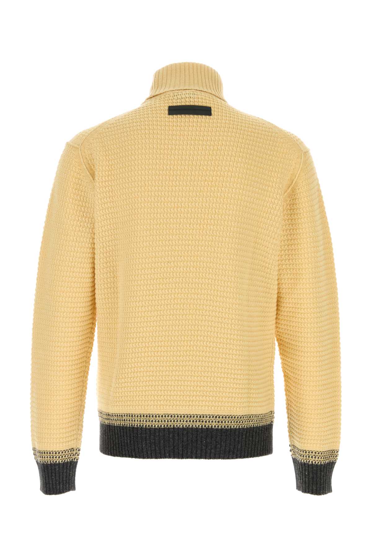 Yellow cashmere sweater RUGK73A2120801 (ZEGNA / ニット・セーター・カーディガン ) | ZEGNA (ゼニア)(1)