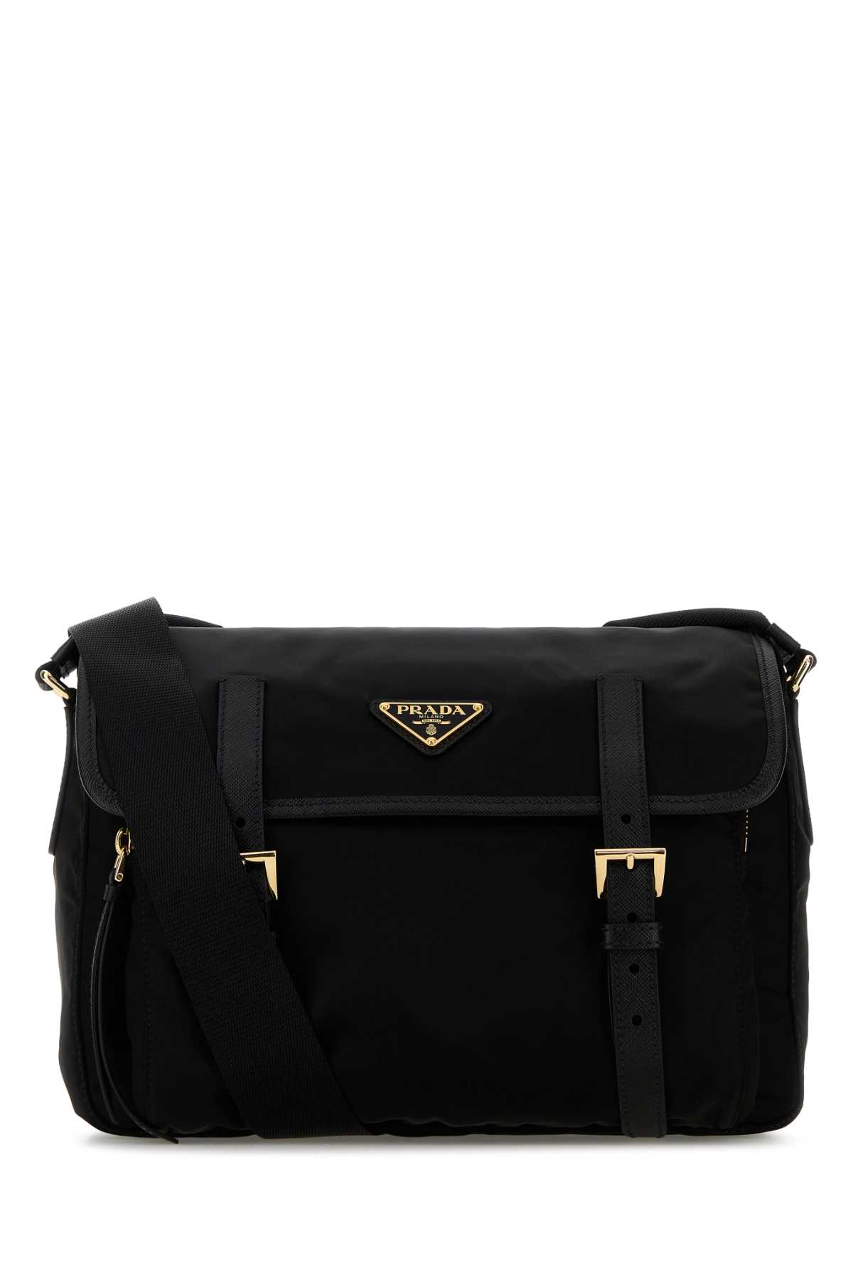 Black canvas crossbody bag 1BD399R064F0002 (Prada / ハンドバッグ・ショルダーバッグ ) | Prada (プラダ)