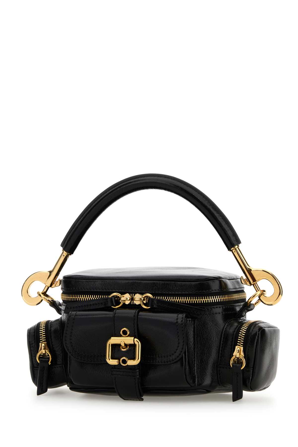 Black leather small Camera Bag handbag CHCC24AS534N83001 (Chloé / ハンドバッグ・ショルダーバッグ ) | Chloé (クロエ)(1)