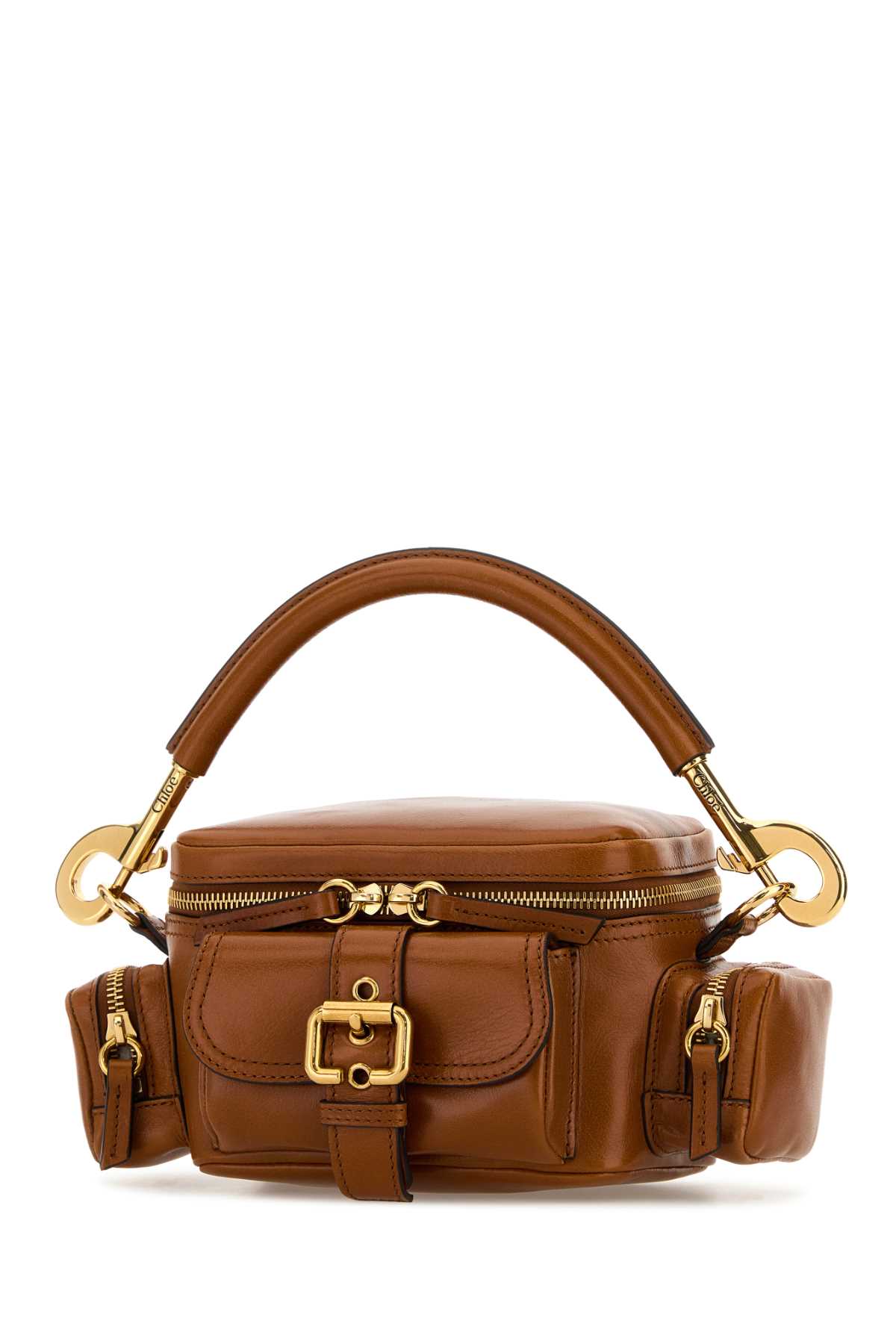 Brown leather small Camera Bag handbag CHCC24AS534N8326M (Chloé / ハンドバッグ・ショルダーバッグ ) | Chloé (クロエ)(1)