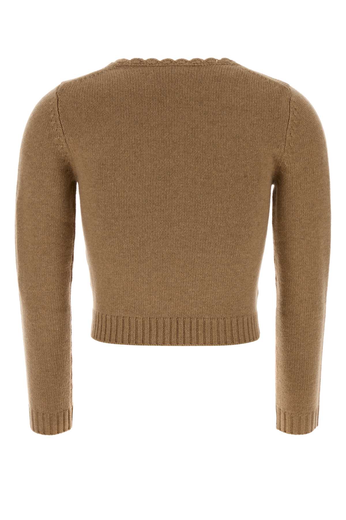 Camel wool blend sweater CH26SMP28560218 (Chloé / ニット・セーター・カーディガン ) | Chloé (クロエ)(1)