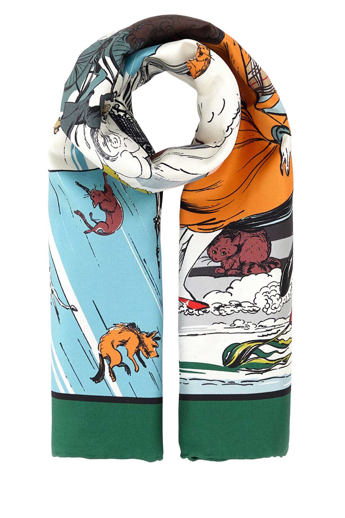 Printed silk foulard 8120327B9171 (Burberry / スカーフ・マフラー ) | Burberry (バーバリー)