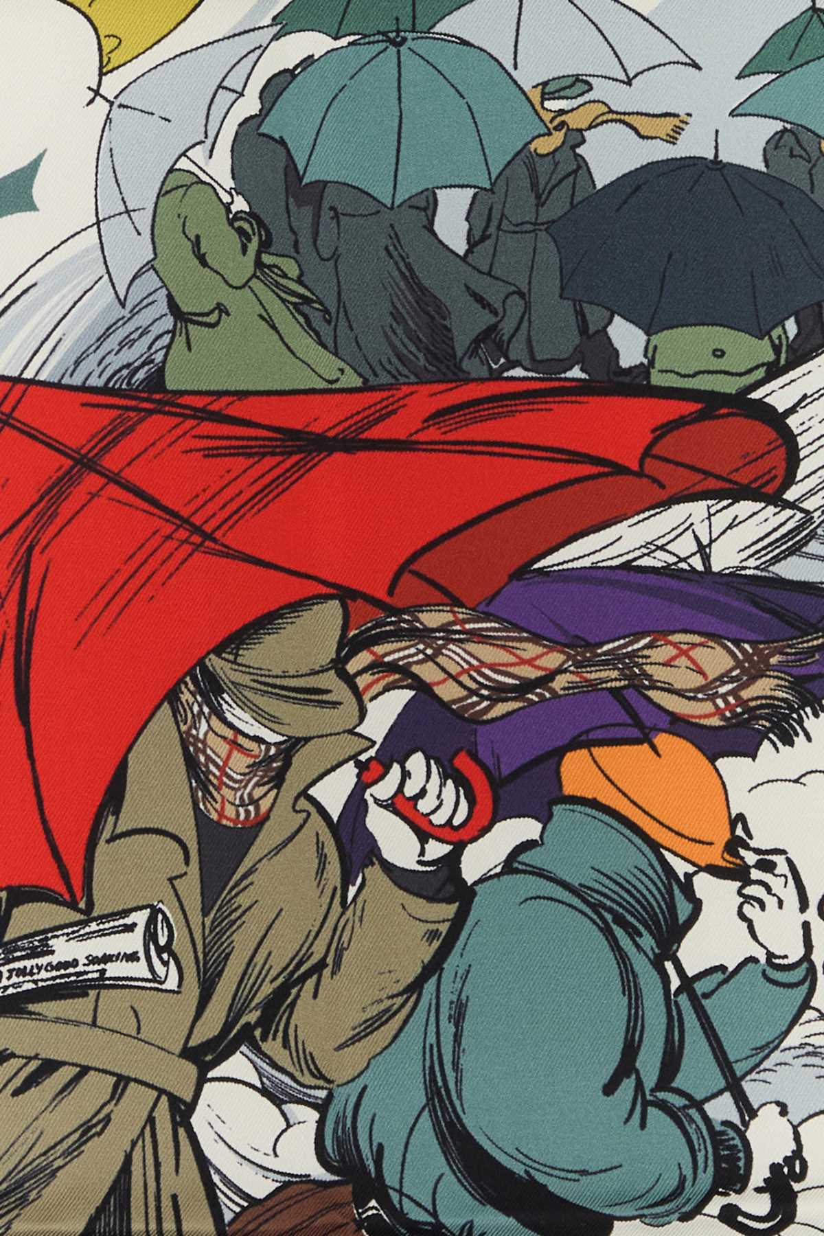 Printed silk foulard 8120327B9171 (Burberry / スカーフ・マフラー ) | Burberry (バーバリー)(2)