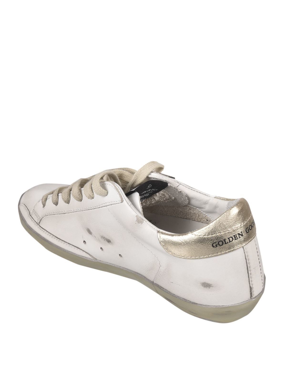 Superstar sneakers in white and gold GWF00101F00031610272 (Golden Goose / スニーカー ) | Golden Goose (ゴールデングース)(2)