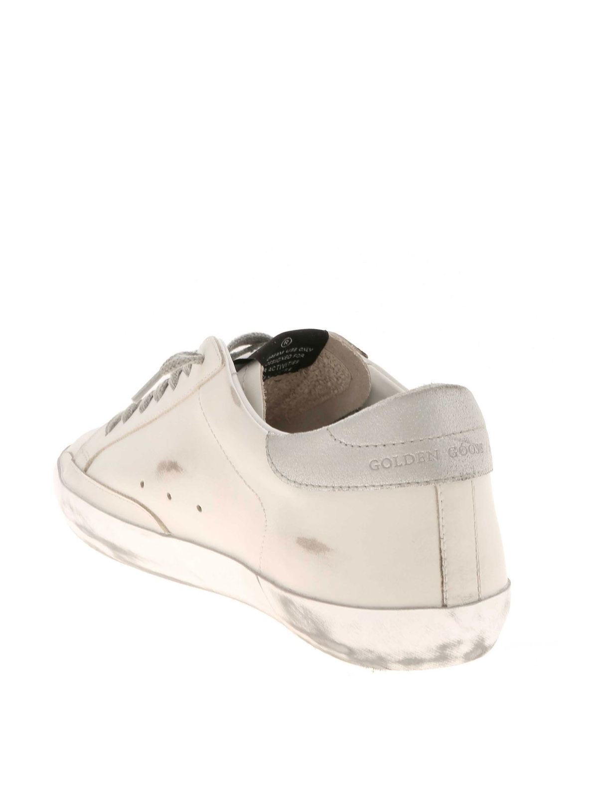 Superstar Classic sneakers in white and silve GMF00101F00031480185 (Golden Goose / スニーカー ) | Golden Goose (ゴールデングース)(2)