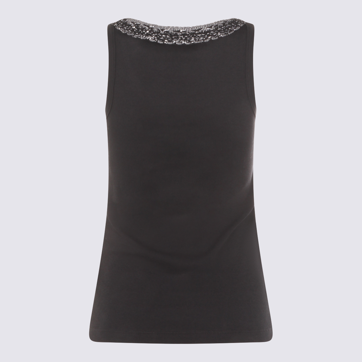 Fabiana Filippi Top Blue JED266F602L9185146 (FABIANA FILIPPI / タンクトップ・キャミソール ) | FABIANA FILIPPI (ファビアナフィリッピ)(1)