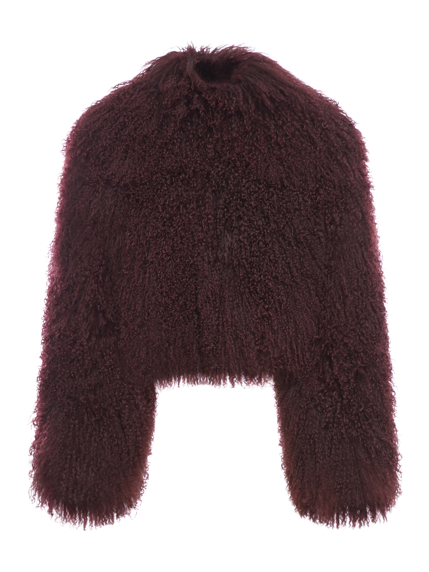 Fur coat 47098DGOLIBORDEAUX (SALVATORE SANTORO / レザー&ファージャケット・コート ) | SALVATORE SANTORO (サルバトーレ サントロ)