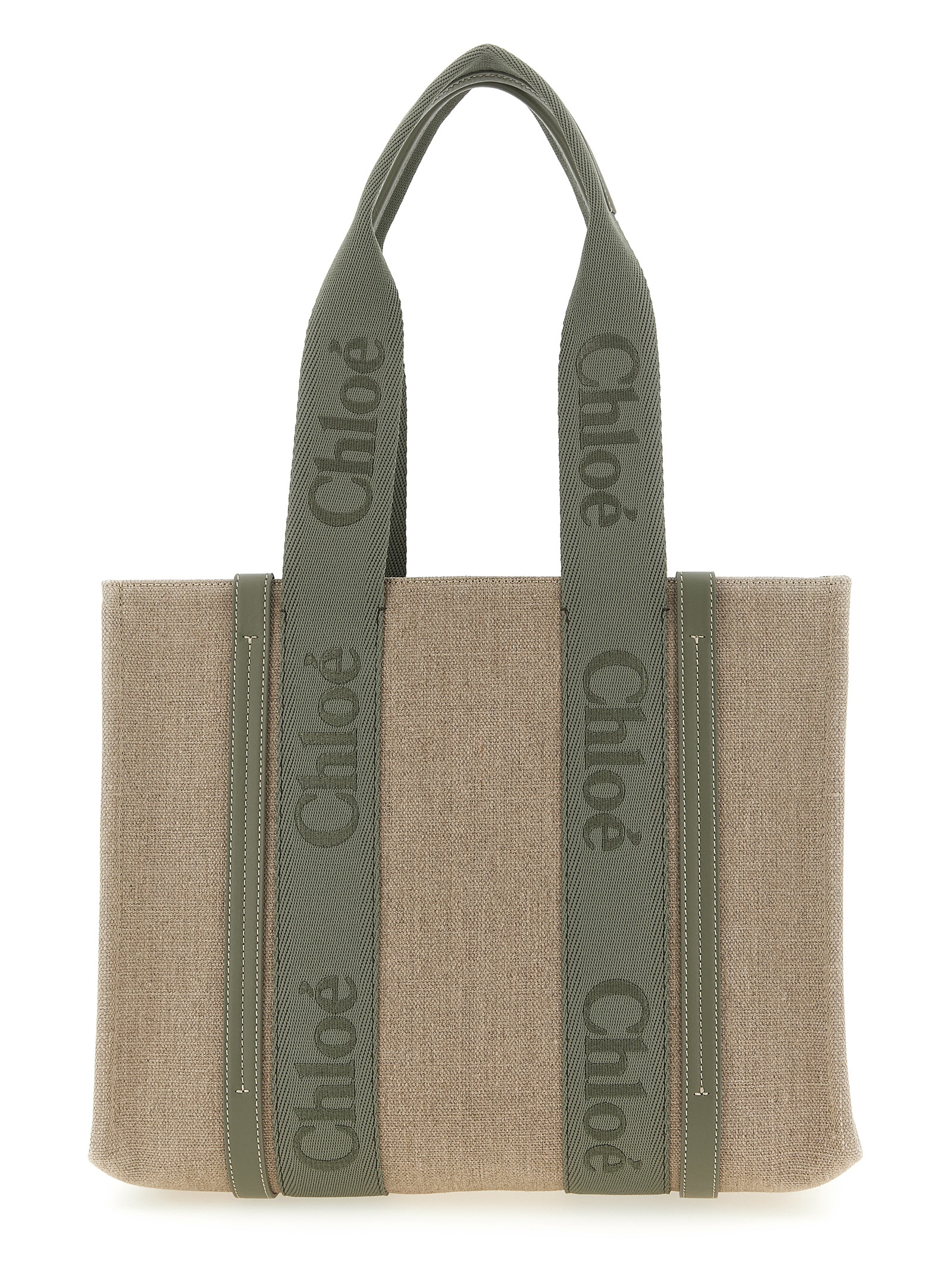 Medium 'Woody' shopping bag CHC23AS383L173D6 (Chloé / トートバッグ ) | Chloé (クロエ)