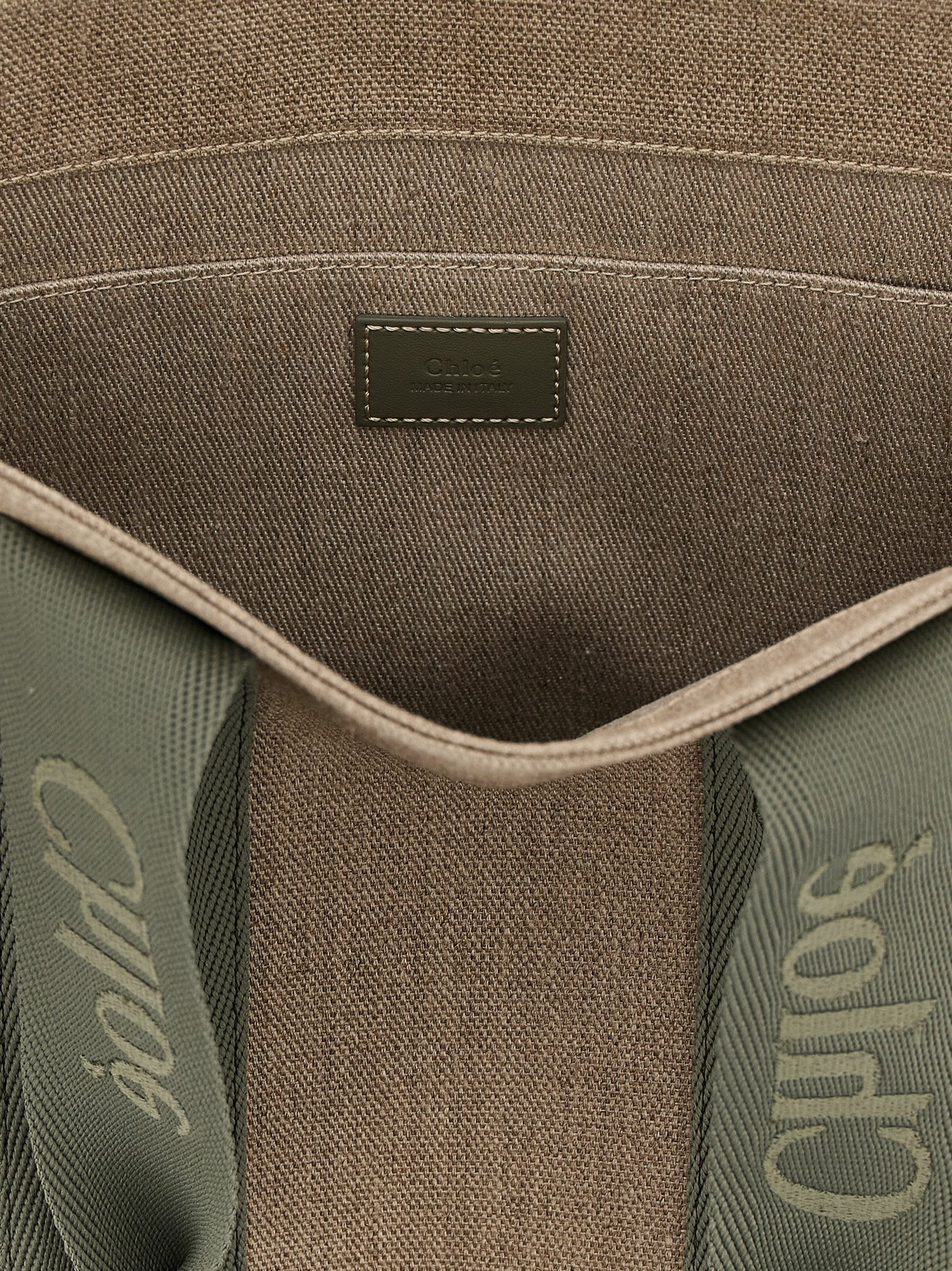 Medium 'Woody' shopping bag CHC23AS383L173D6 (Chloé / トートバッグ ) | Chloé (クロエ)(3)