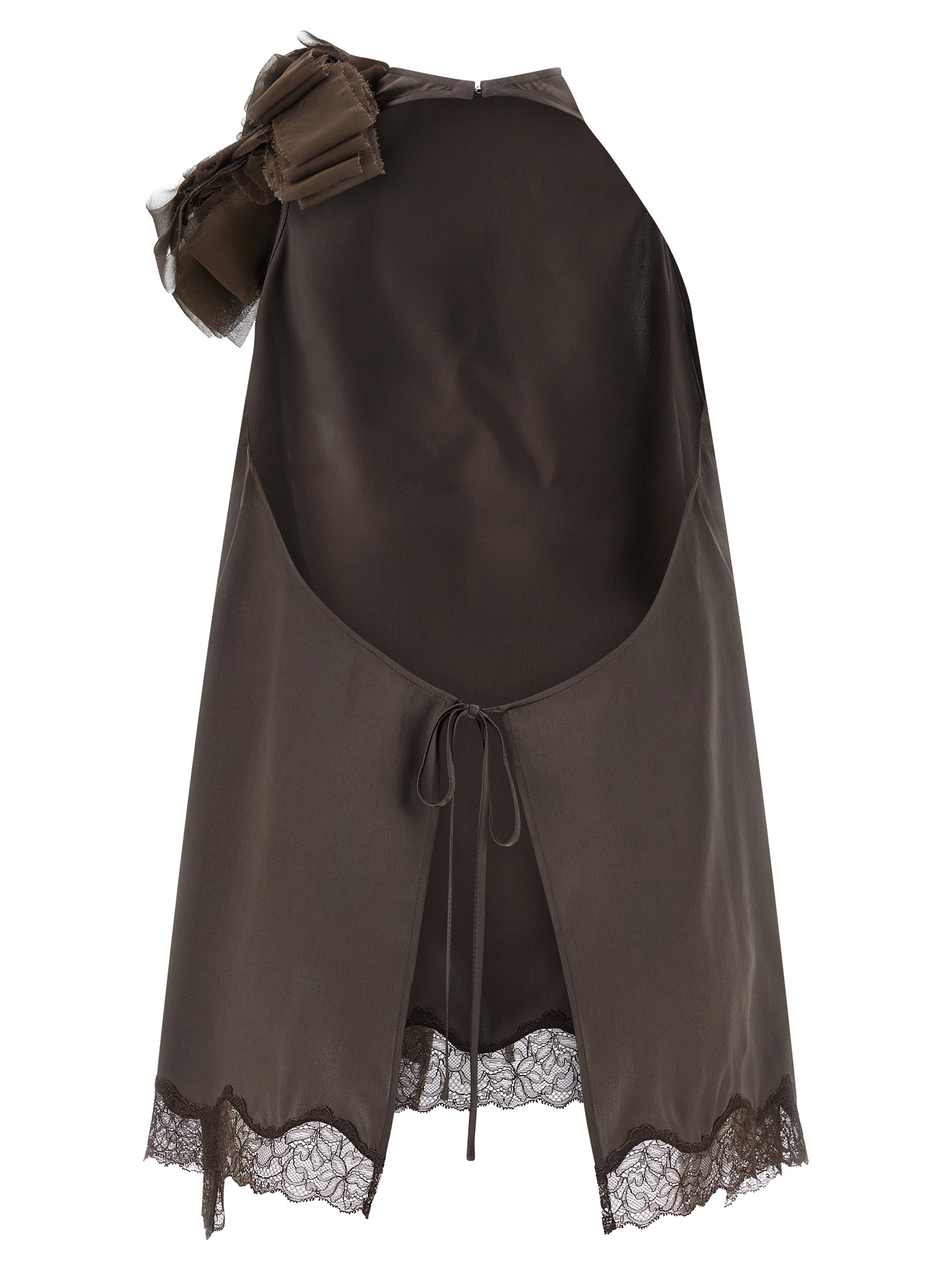 'Blouse 01' top 347426BROWN (MAGDA BUTRYM / シャツ・ブラウス ) | MAGDA BUTRYM (マグダブトリム)(1)