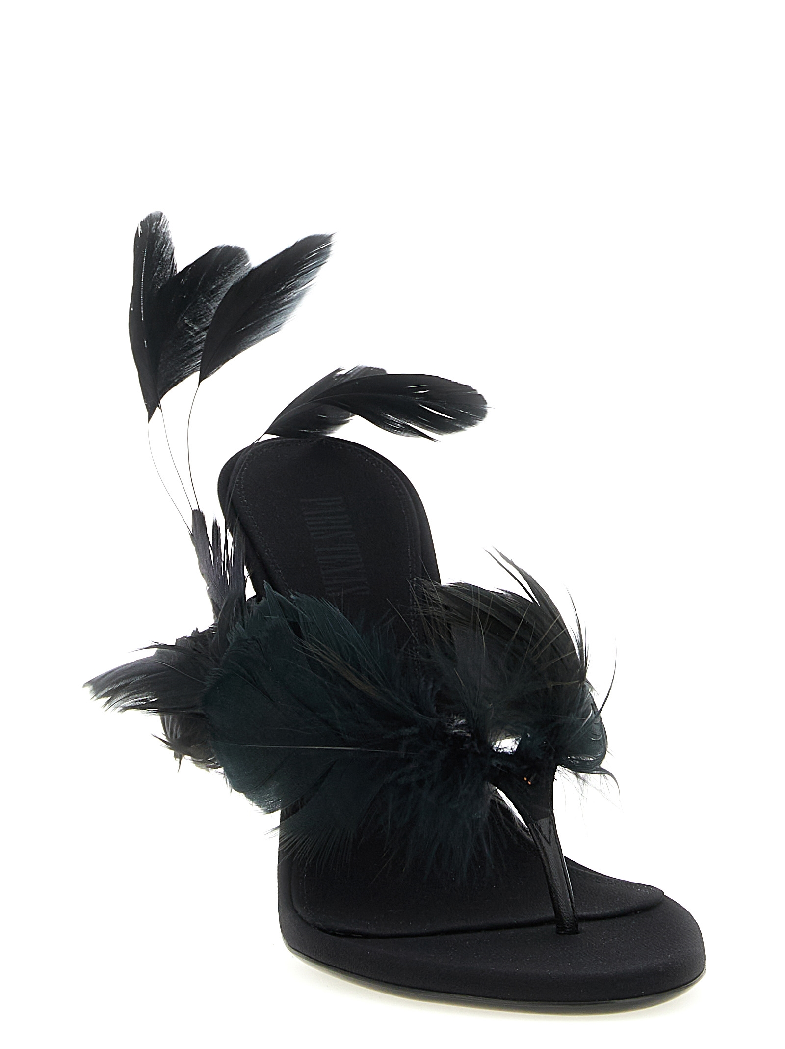 'Lidia Feather Thong' mules PX1821XCRPFBLACK (PARIS TEXAS / サンダル ) | PARIS TEXAS (パリ テキサス)(1)