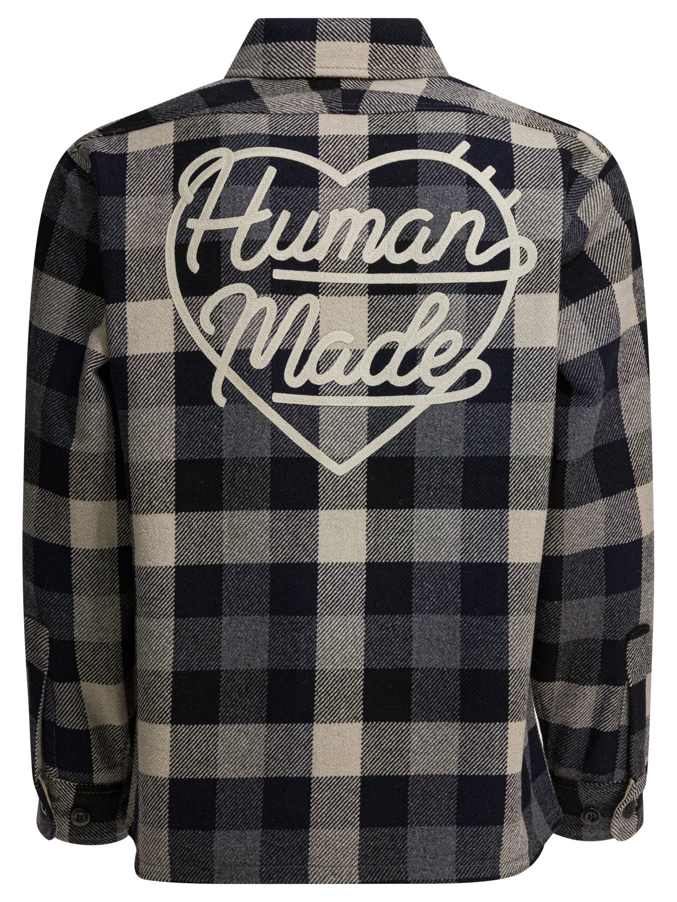 Wool overshirt jacket HM30SH013BLACK (HUMAN MADE / カジュアルジャケット ) | HUMAN MADE (ヒューマンメイド)(1)