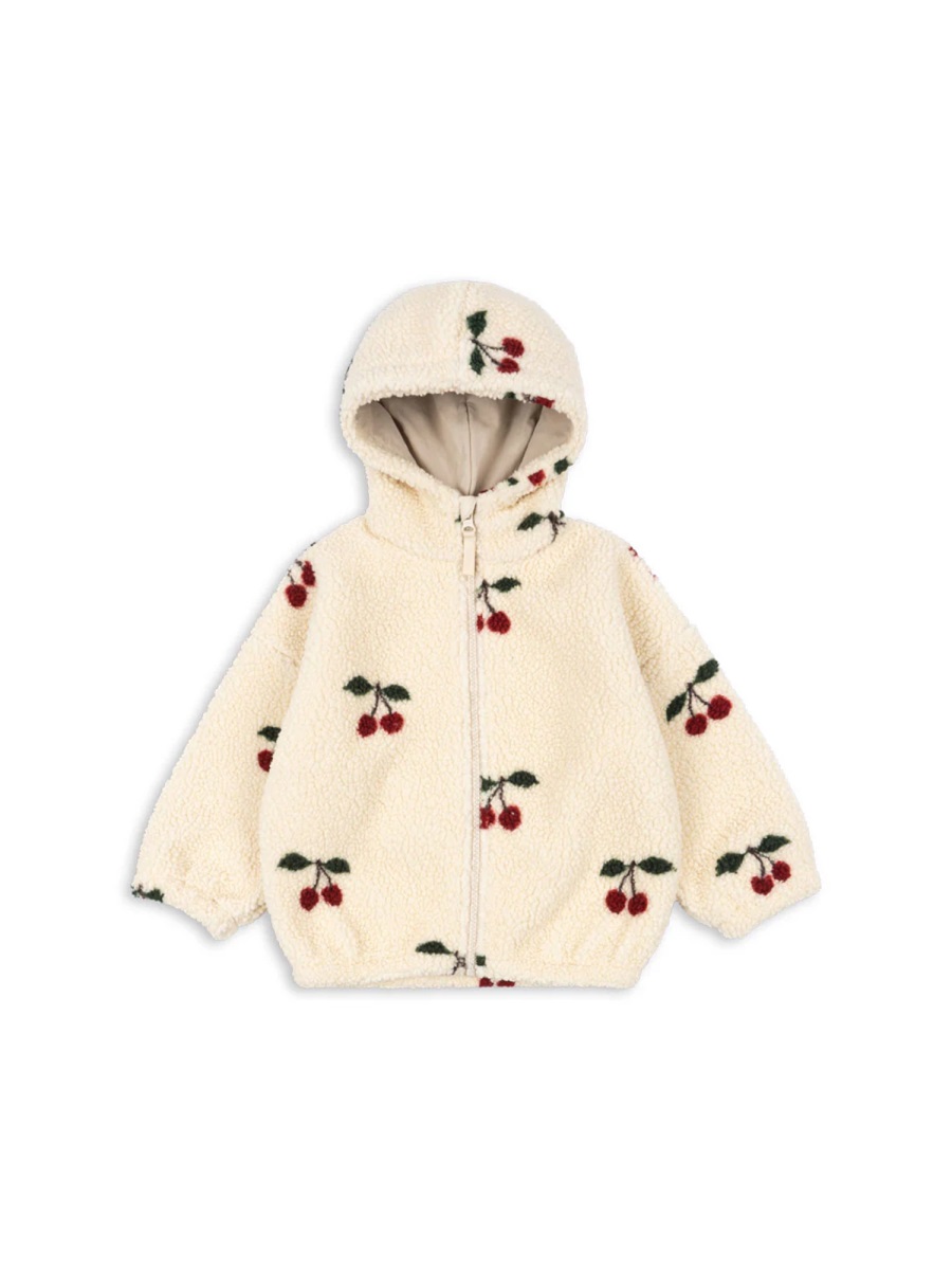 "JODY TEDDY" SWEATSHIRT KS104068KMAGRANDECERISE (konges sløjd / スウェット・フーディー ) | konges sløjd (コンゲススロイド)