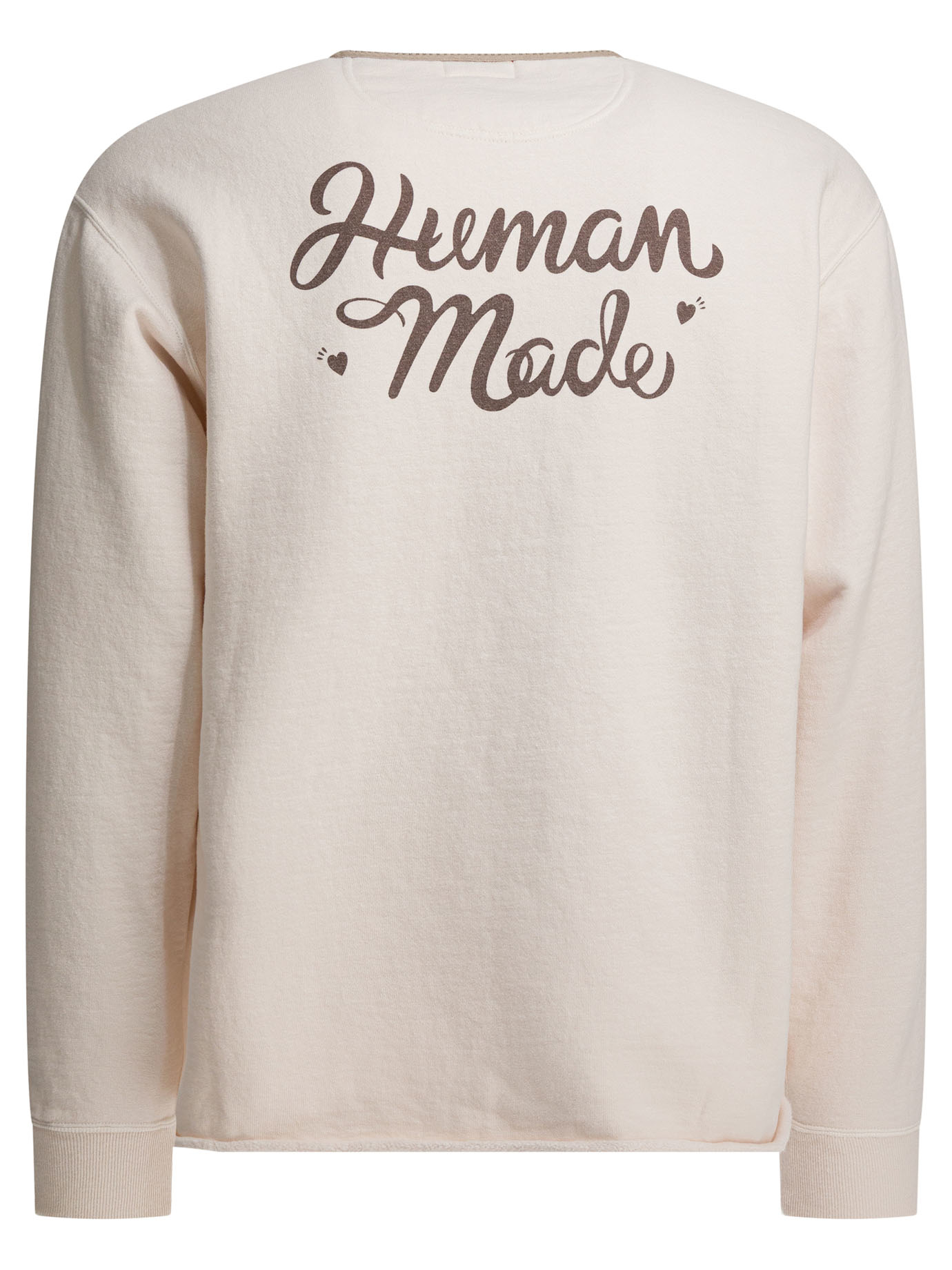 "Henley" Sweatshirt HM30CS012WHITE (HUMAN MADE / スウェット・フーディー ) | HUMAN MADE (ヒューマンメイド)(1)
