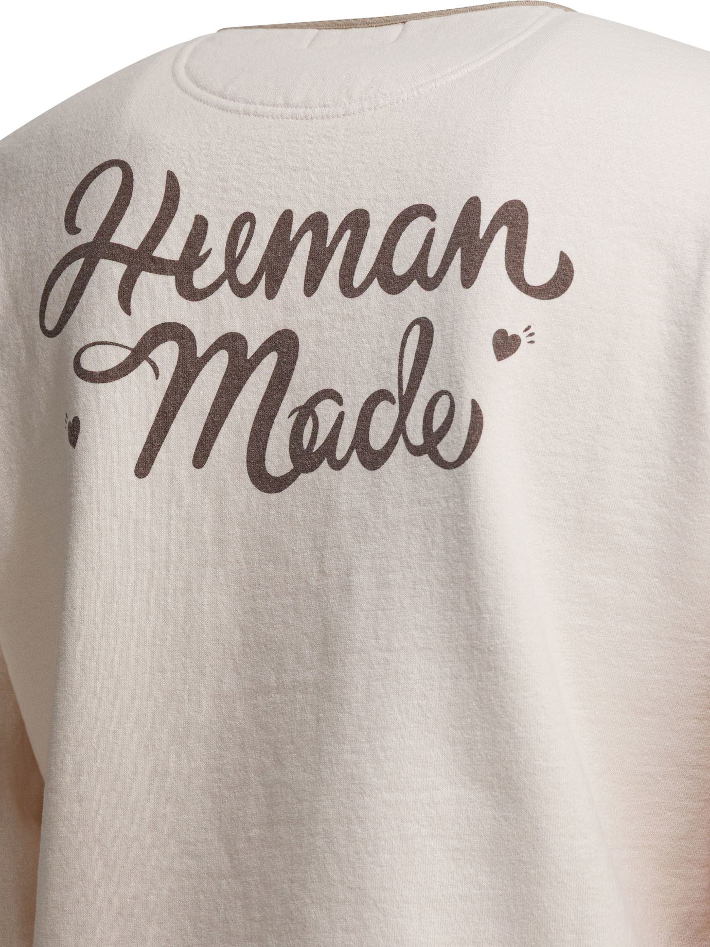 "Henley" Sweatshirt HM30CS012WHITE (HUMAN MADE / スウェット・フーディー ) | HUMAN MADE (ヒューマンメイド)(3)