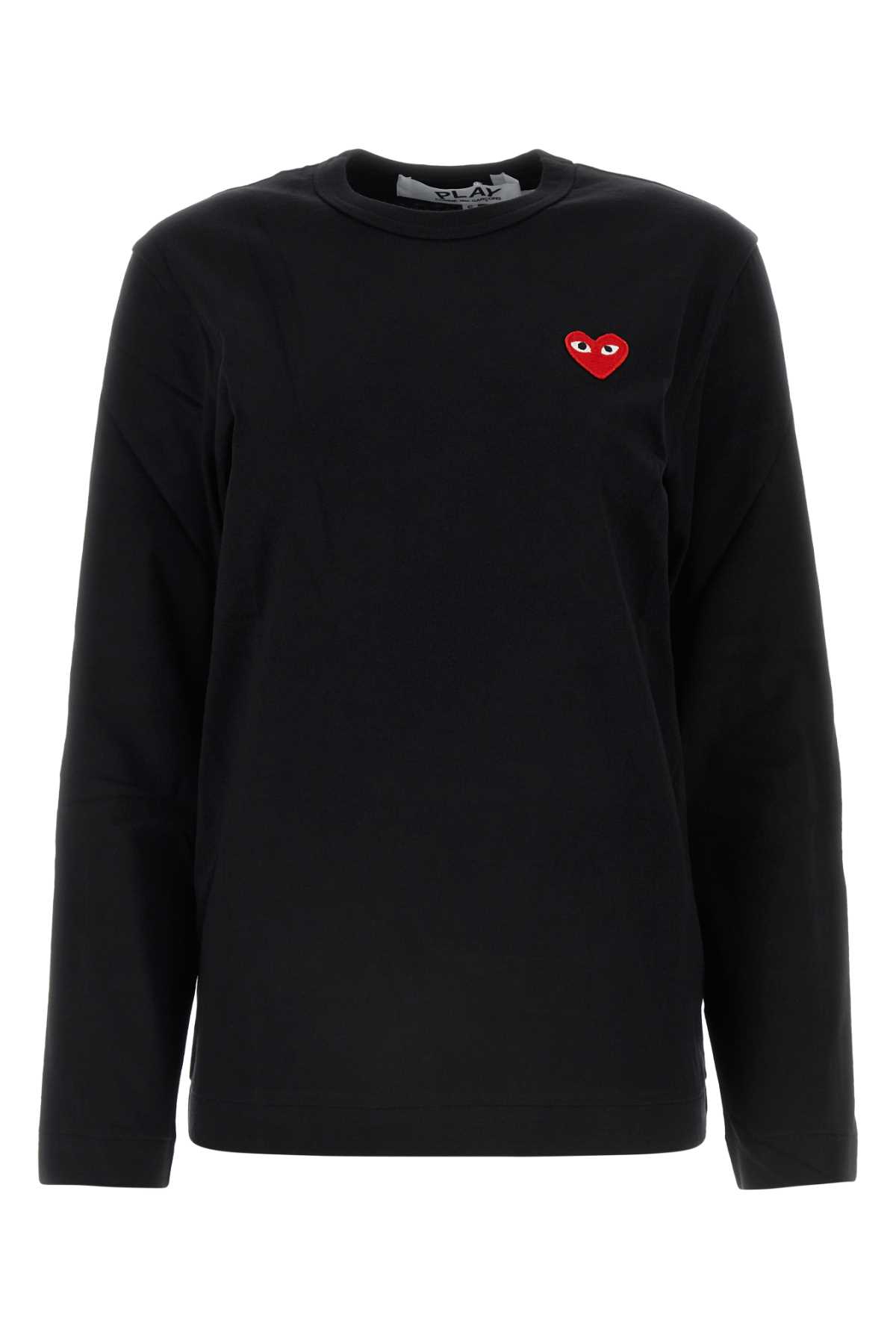 Black cotton t-shirt AXT118051BLACK (PLAY Comme Des Garçons / Tシャツ・カットソー ) | PLAY Comme Des Garçons (プレイ コムデギャルソン)