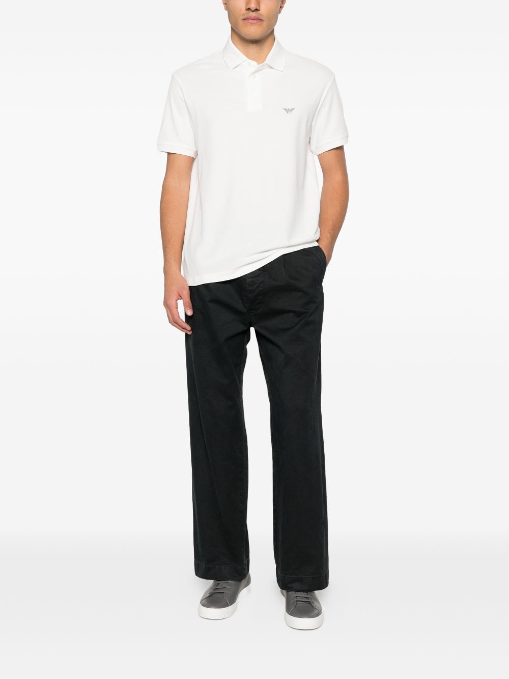 Emporio Armani T-shirts and Polos White EM005358AF10497U0003 (EMPORIO ARMANI / ポロシャツ ) | EMPORIO ARMANI (エンポリオ アルマーニ)(1)