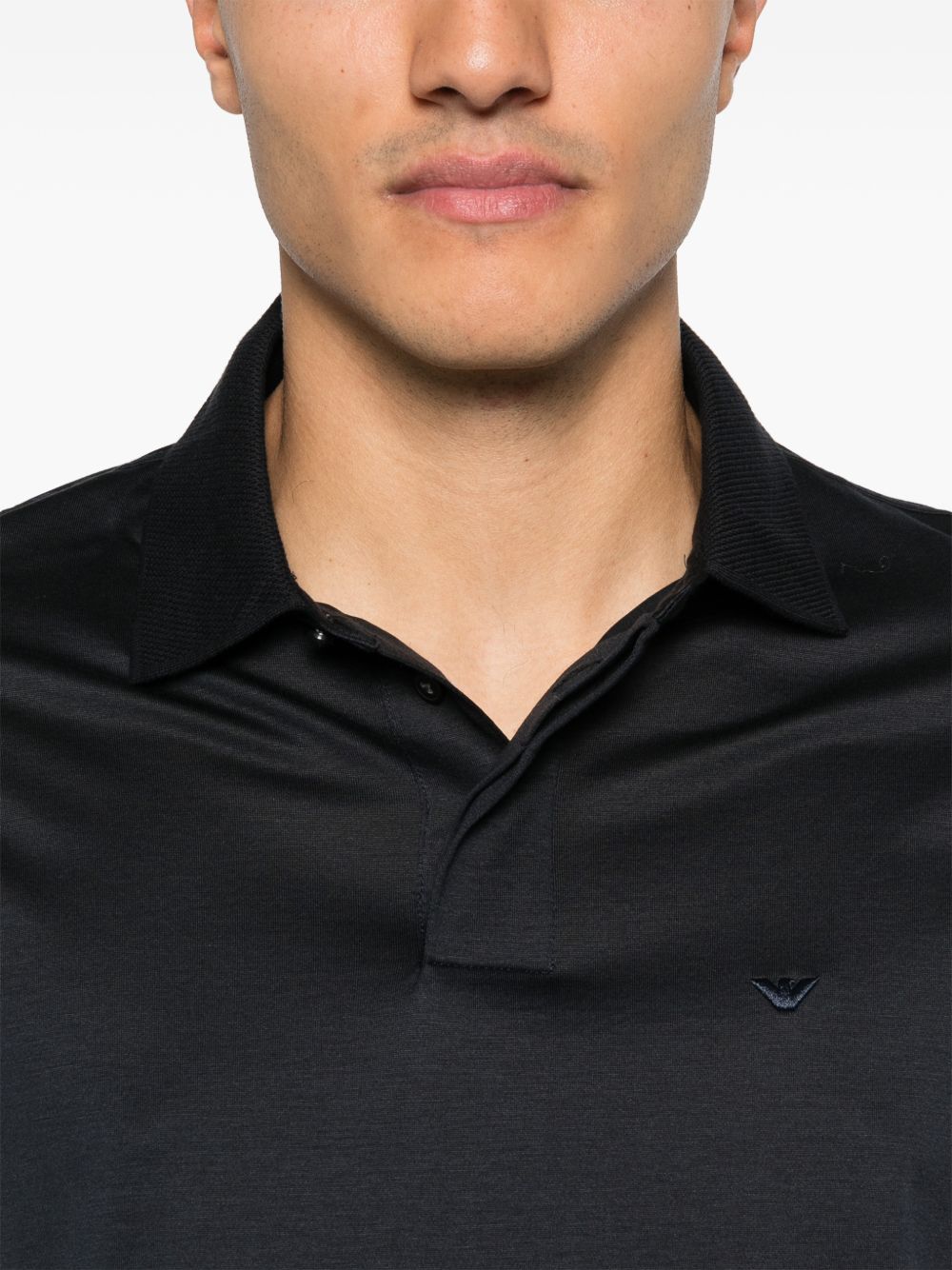 Emporio Armani T-shirts and Polos Blue EM004588AF10017UB118 (EMPORIO ARMANI / ポロシャツ ) | EMPORIO ARMANI (エンポリオ アルマーニ)(4)