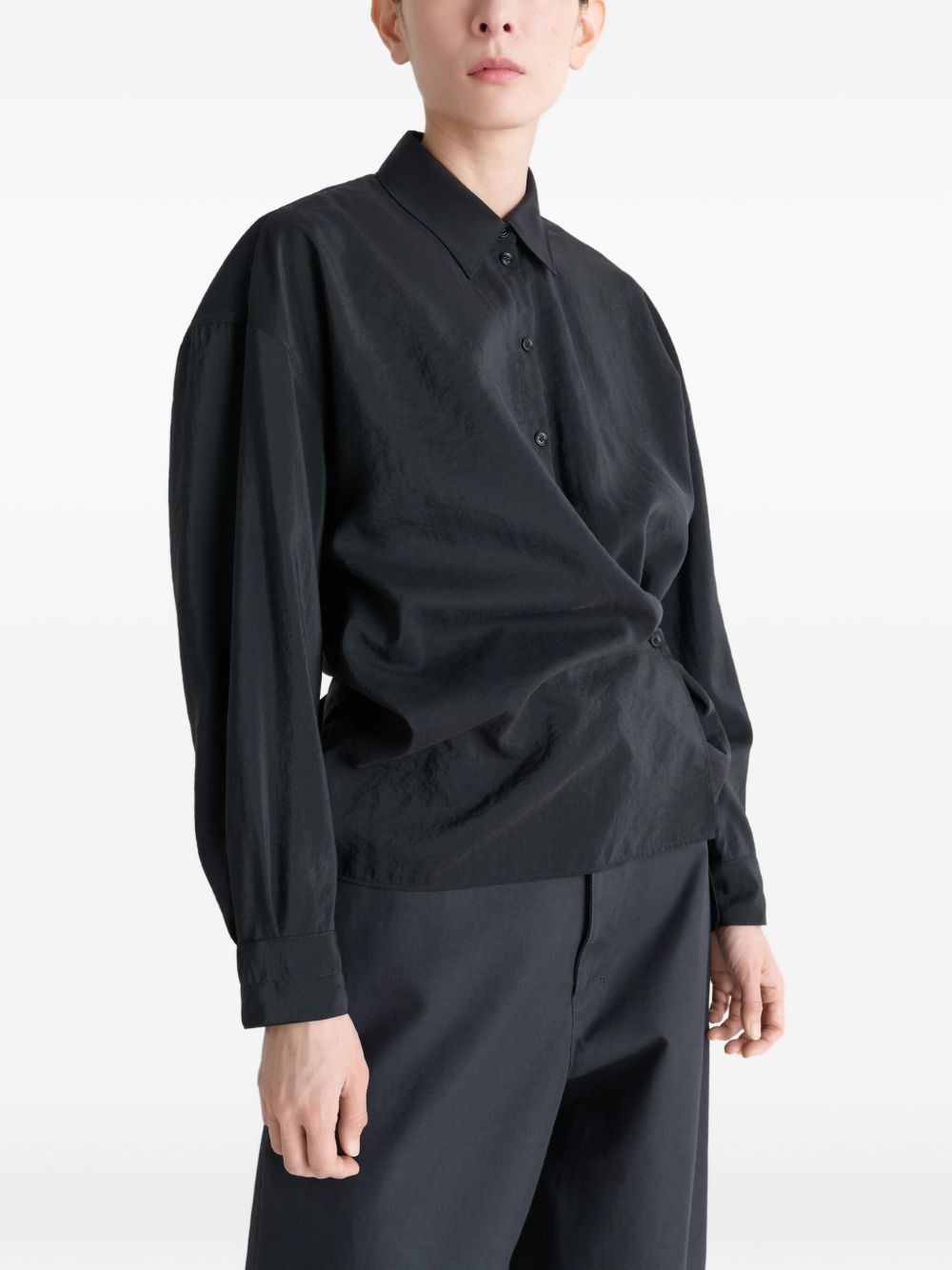 LEMAIRE Shirts Black SH1141LF1308999 (LEMAIRE / シャツ・ブラウス ) | LEMAIRE (ルメール)(1)