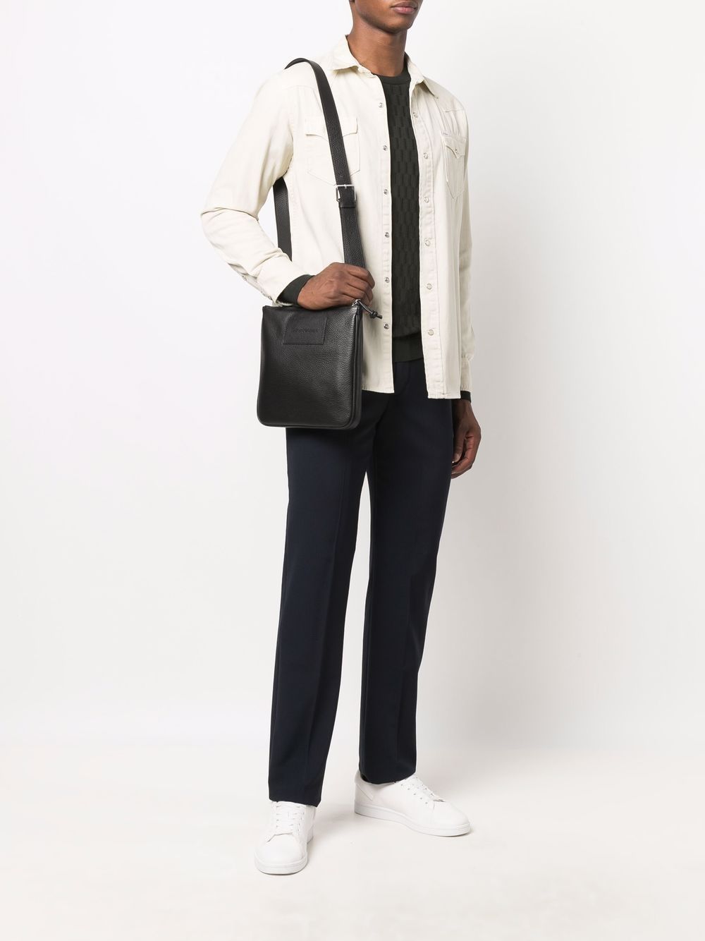 Emporio Armani Bags.. Black Y4M252Y068E80001 (EMPORIO ARMANI / ハンドバッグ・ショルダーバッグ ) | EMPORIO ARMANI (エンポリオ アルマーニ)(2)