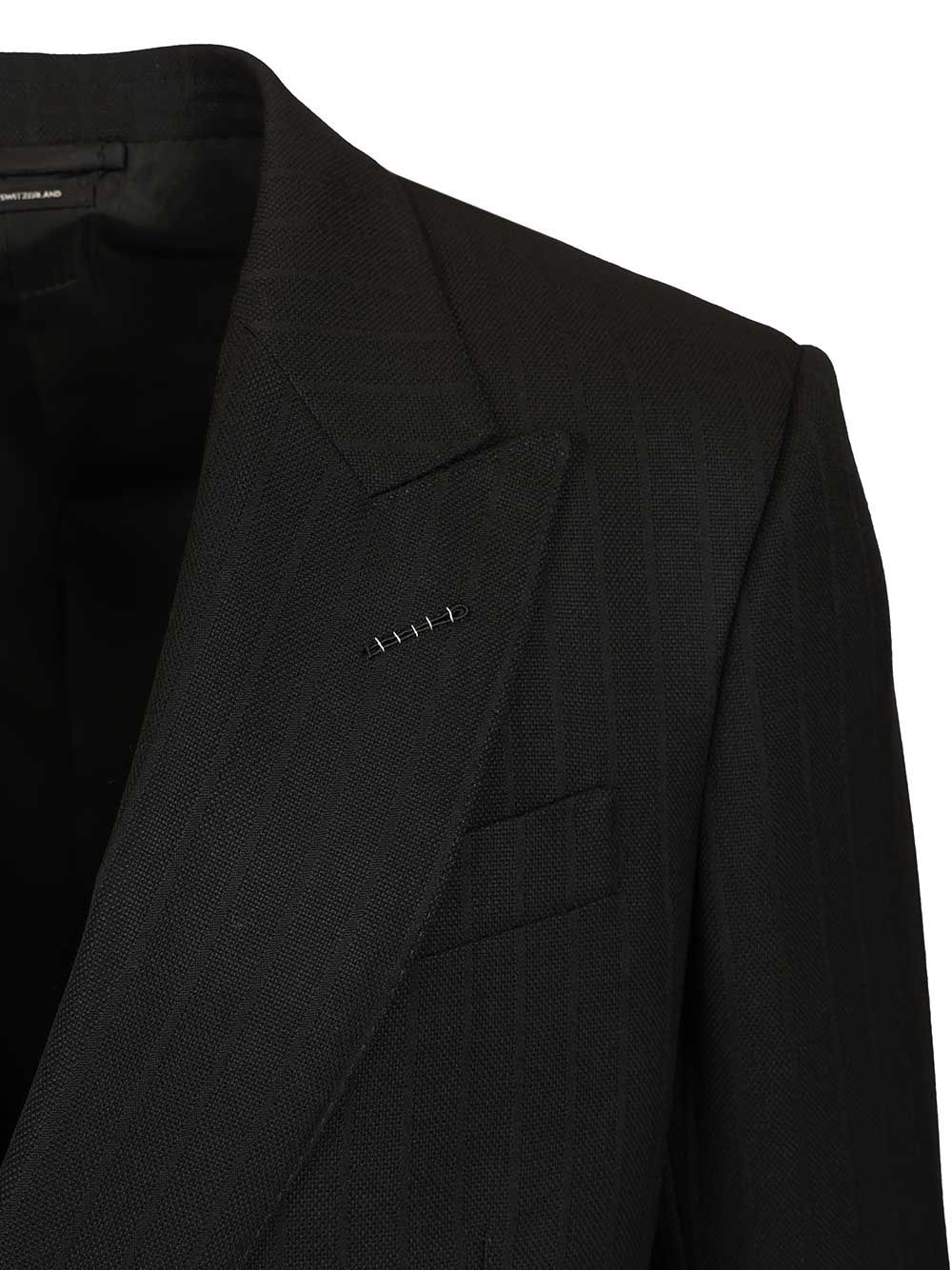 SOLID SATIN STRIPE DOUBLE BREASTED JACKET JLNP02W0114NAA (TOM FORD / ブレザー・ジャケット ) | TOM FORD (トムフォード)(3)