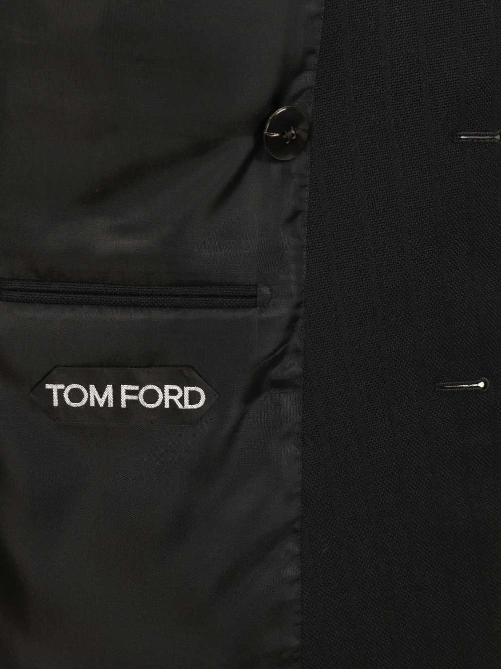 SOLID SATIN STRIPE DOUBLE BREASTED JACKET JLNP02W0114NAA (TOM FORD / ブレザー・ジャケット ) | TOM FORD (トムフォード)(5)