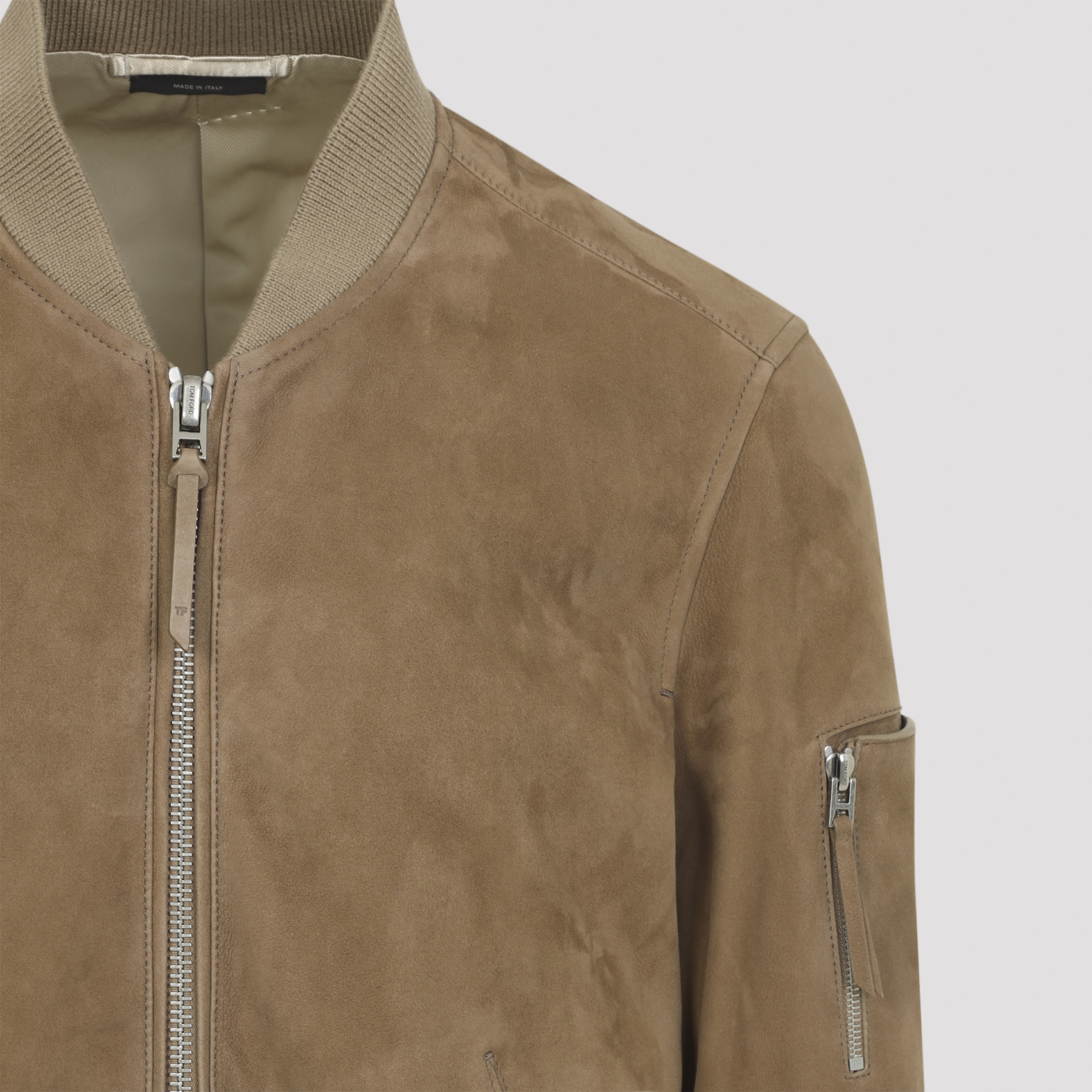 Suede bomber jacket LBS087LMS027JBV (TOM FORD / レザー&ファージャケット・コート ) | TOM FORD (トムフォード)(4)