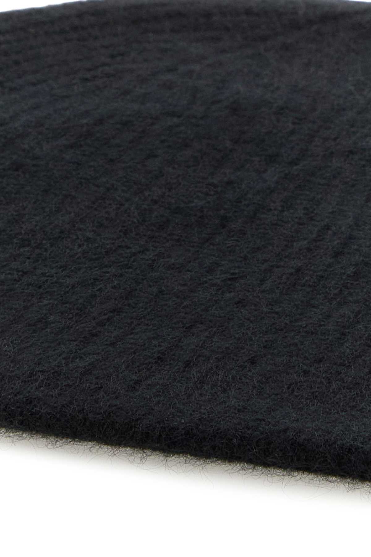 Black cashmere Flyn beanie hat FLYNBLACK (LOULOU STUDIO / 帽子 ) | LOULOU STUDIO (ルルスタジオ)(2)