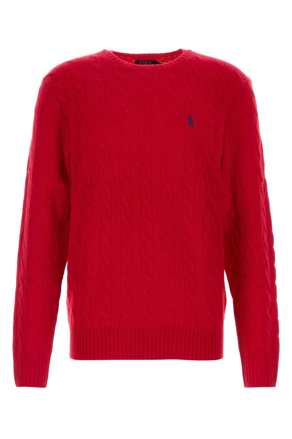Red wool blend sweater Red cashmere sweater 710876762006 (Polo Ralph Lauren / ニット・セーター・カーディガン ) | Polo Ralph Lauren (ポロ ラルフ ローレン)