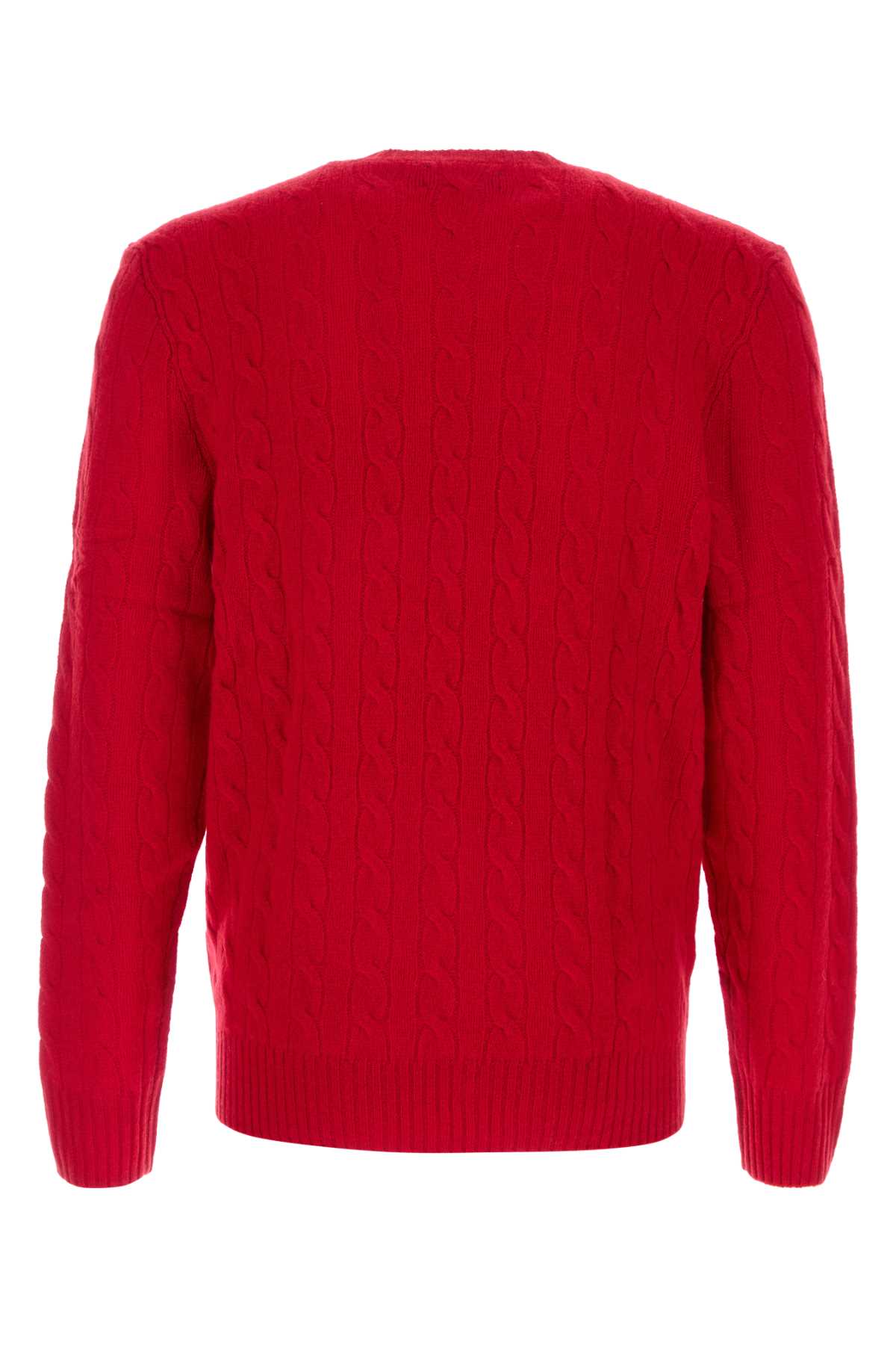 Red wool blend sweater Red cashmere sweater 710876762006 (Polo Ralph Lauren / ニット・セーター・カーディガン ) | Polo Ralph Lauren (ポロ ラルフ ローレン)(1)