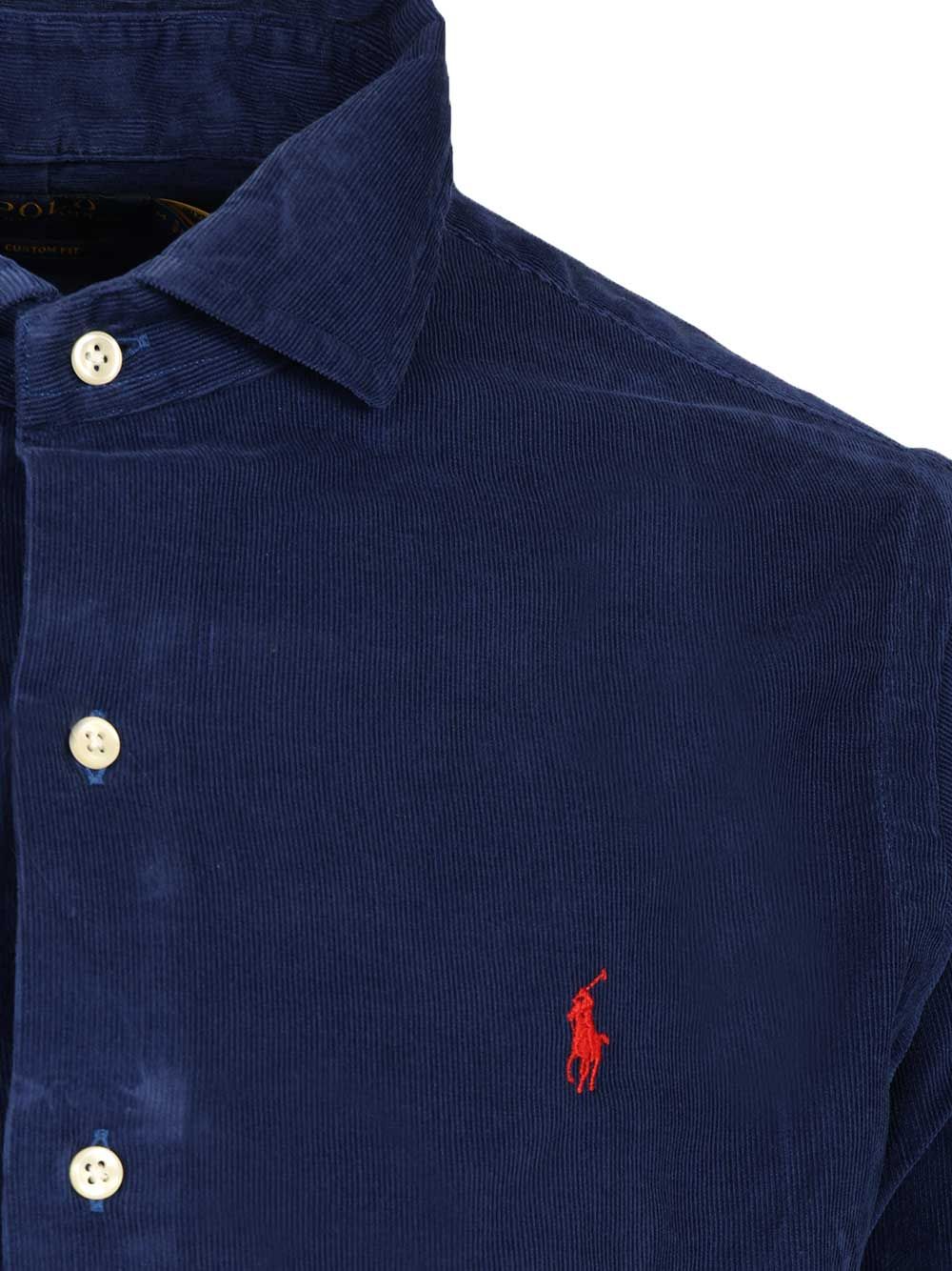 Custom fit velvet shirt 710P00518005 (Polo Ralph Lauren / シャツ・ブラウス ) | Polo Ralph Lauren (ポロ ラルフ ローレン)(3)