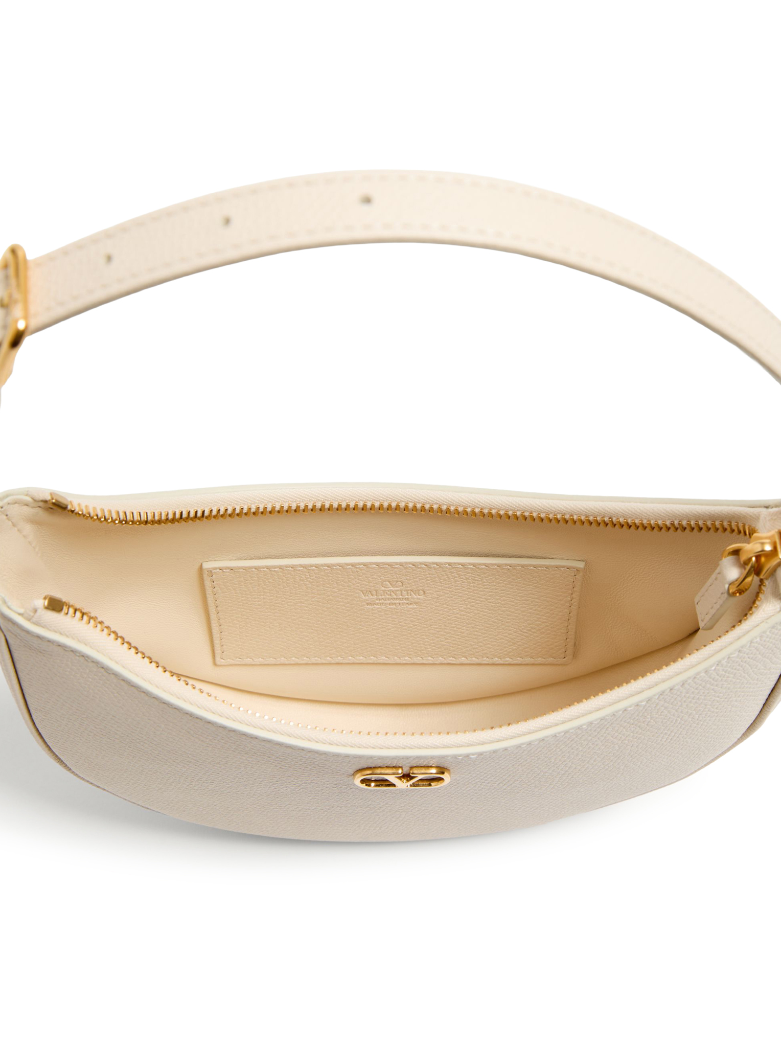 VLOGO SIGNATURE MINI HOBO BAG IN WHITE GARNET CALFSKIN 8W2P0AK3SNPI16 (Valentino Garavani / ハンドバッグ・ショルダーバッグ ) | Valentino Garavani (ヴァレンティノ)(3)