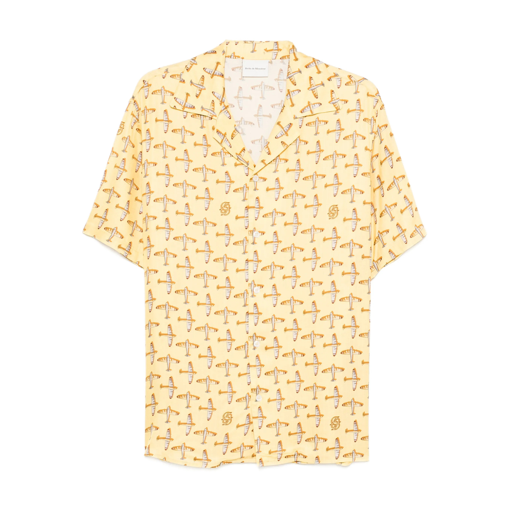 Shirt Drole De Monsieur JSH230VI028YELLO (Drôle De Monsieur / シャツ・ブラウス ) | Drôle De Monsieur (ドロールドムッシュ)
