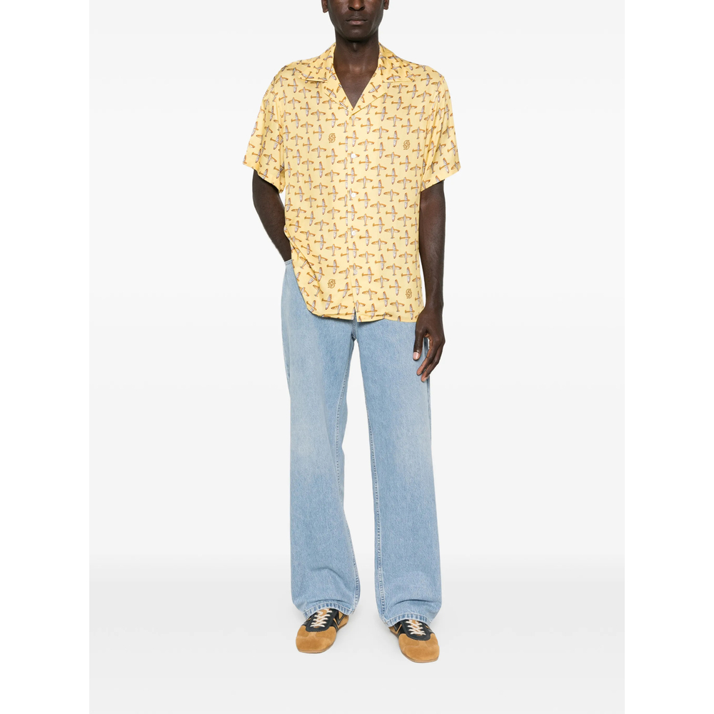 Shirt Drole De Monsieur JSH230VI028YELLO (Drôle De Monsieur / シャツ・ブラウス ) | Drôle De Monsieur (ドロールドムッシュ)(1)