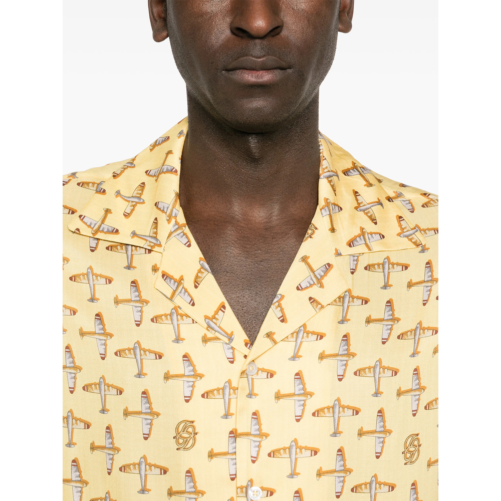 Shirt Drole De Monsieur JSH230VI028YELLO (Drôle De Monsieur / シャツ・ブラウス ) | Drôle De Monsieur (ドロールドムッシュ)(4)