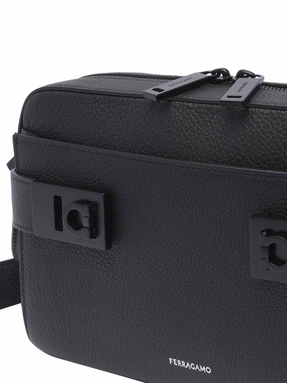 Twins crossbody bag 763937241304NERO (FERRAGAMO / ハンドバッグ・ショルダーバッグ ) | FERRAGAMO (フェラガモ)(3)
