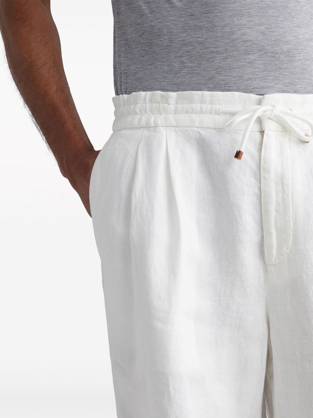 Brunello Cucinelli Shorts White M243DU0020C2200 (Brunello Cucinelli / ショートパンツ ) | Brunello Cucinelli (ブルネロ・クチネリ)(1)